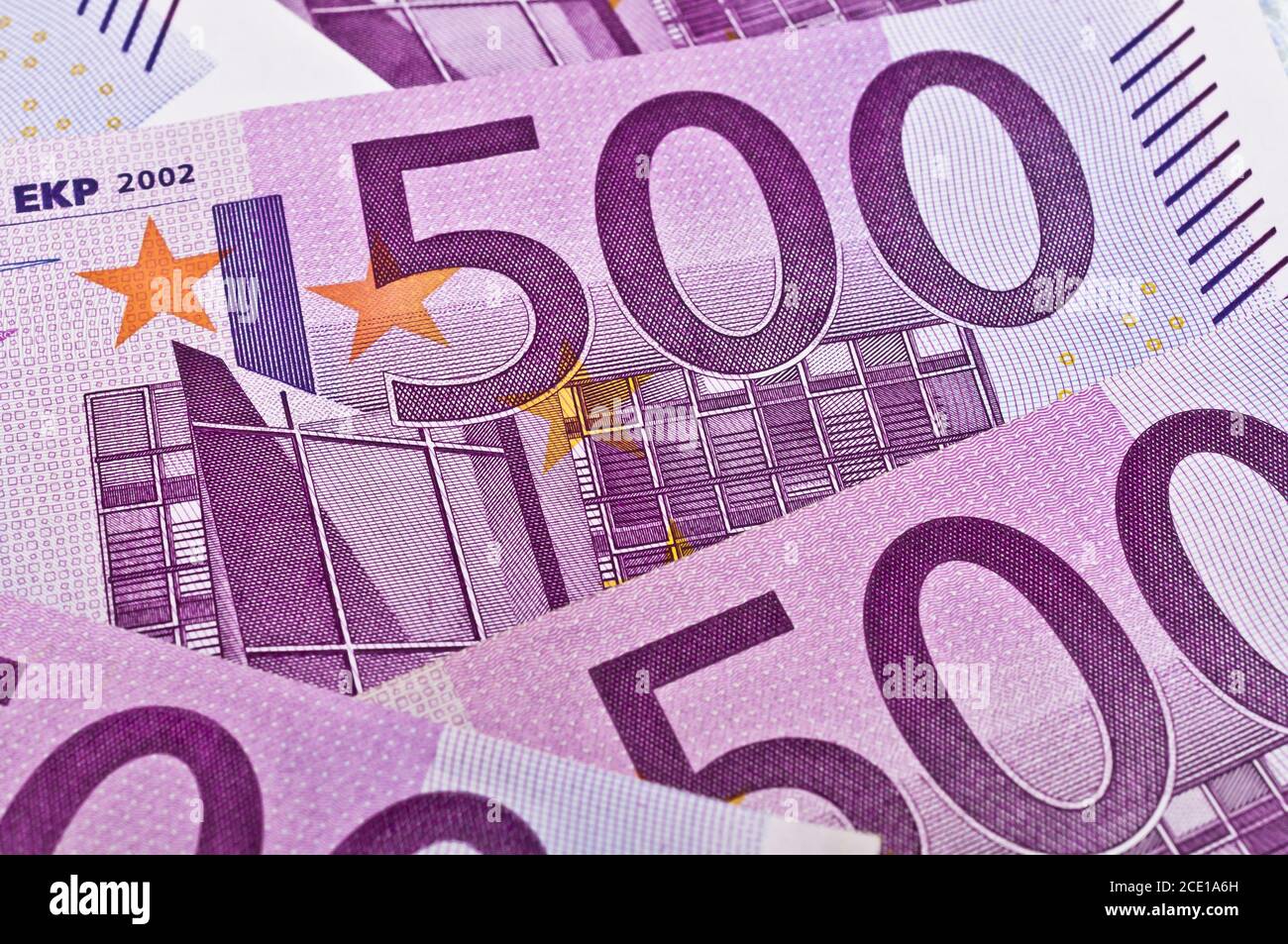 500 euros Banque D'Images