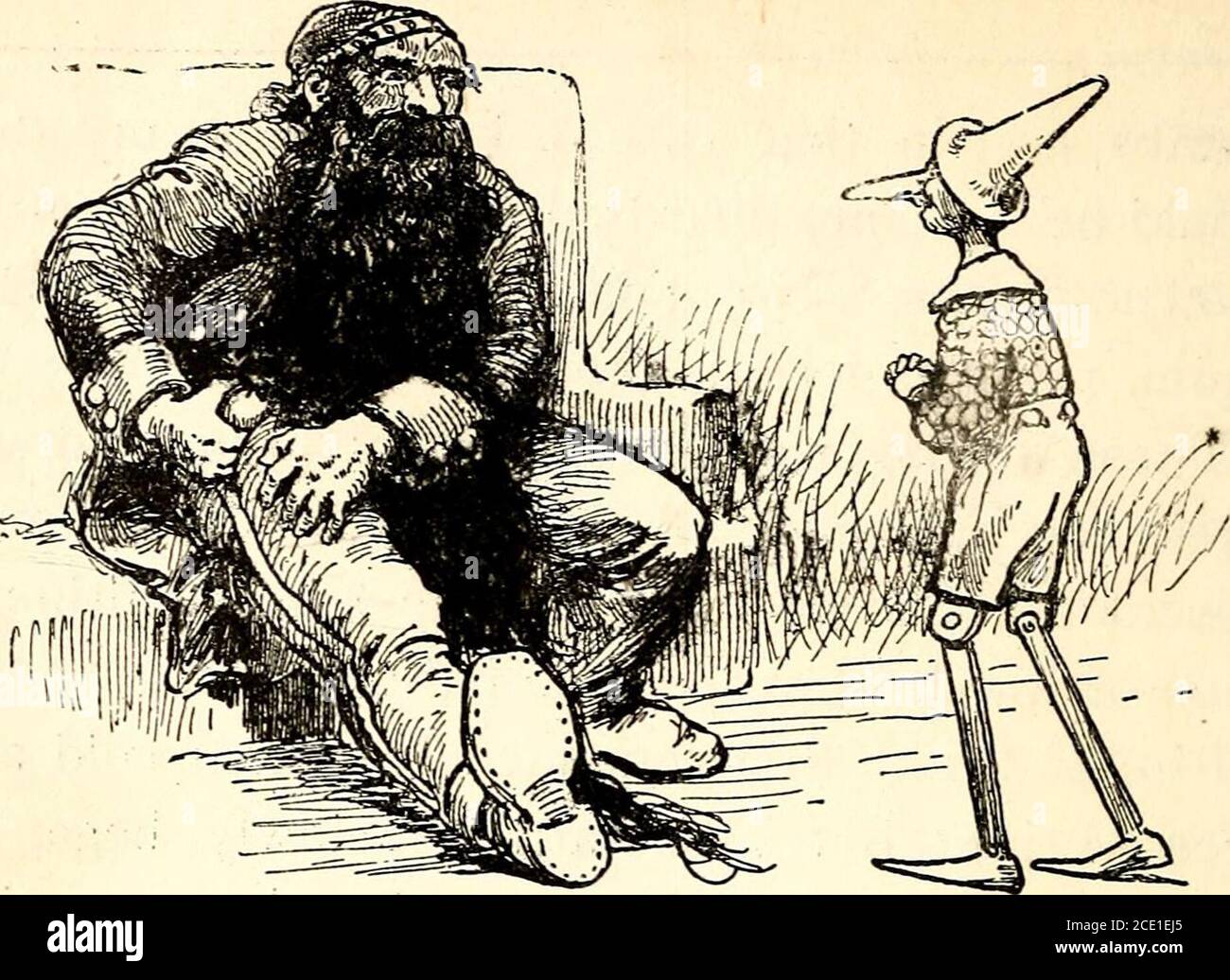 Pinocchio Les Aventures D Une Marionnette Accents Roic Ont Fait Pleurer Toutes Les Marionnettes Qui Garent A Cette Scene Les Gardes Tout En Bois Pleuraient Comme Deux Agneaux De Bebe