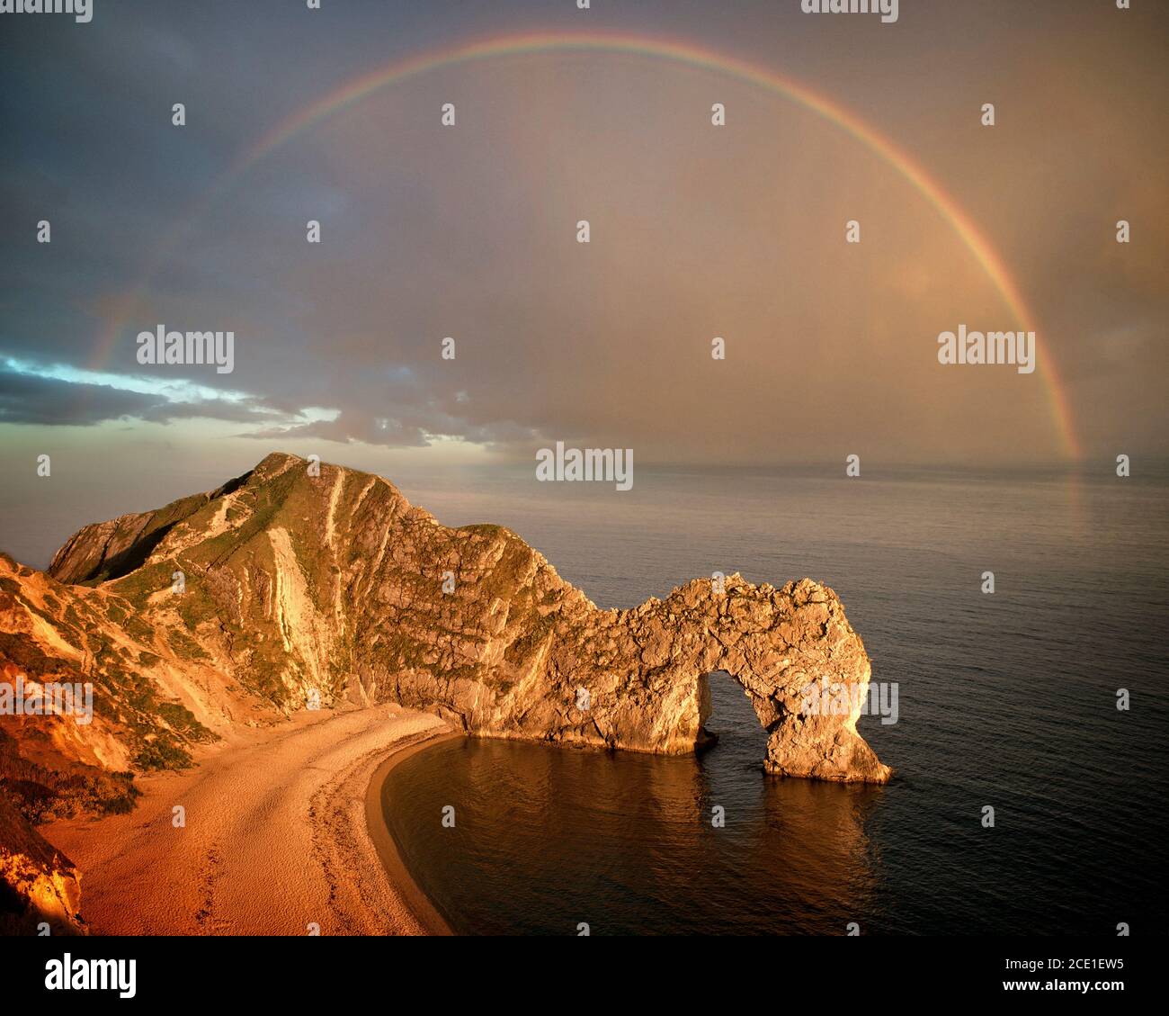 Go - DORSET : Durdle Door près de Lulworth Ouest Banque D'Images