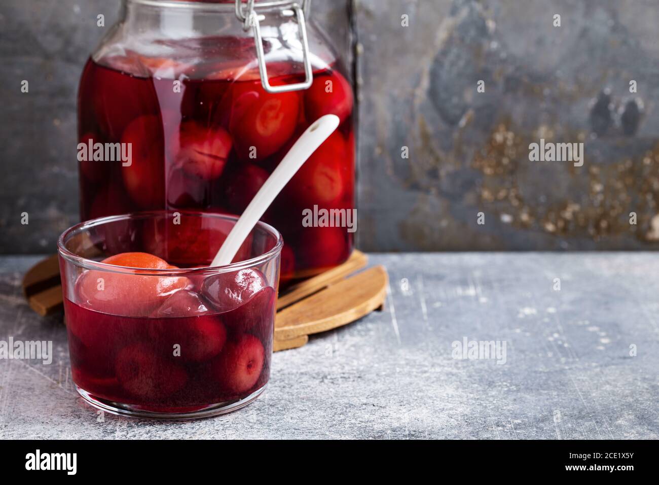 Compote jar Banque de photographies et d’images à haute résolution Alamy