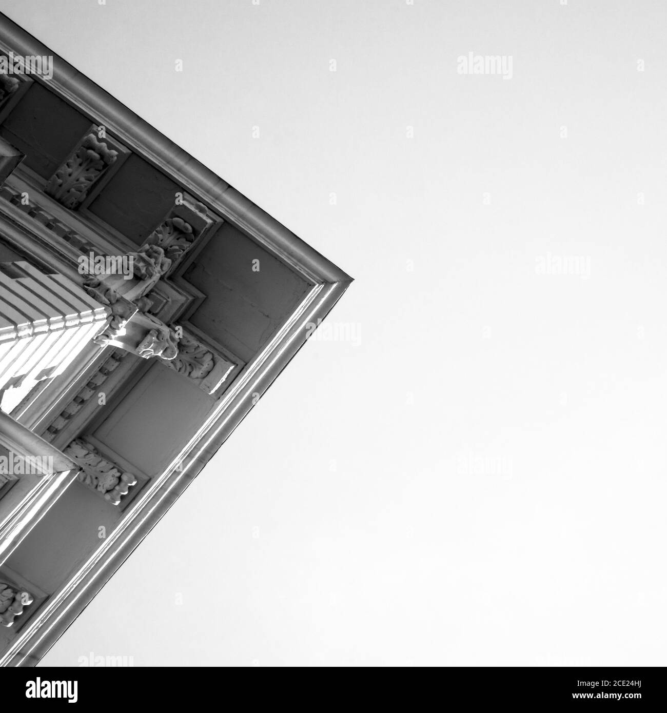 Toit par dessous (San Francisco) Banque D'Images