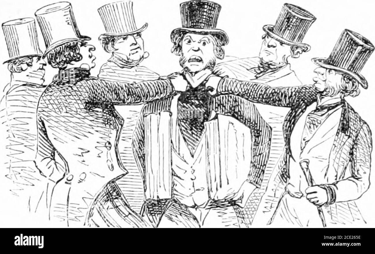 . Noël encourager [ressource électronique]: En trois plats, plus que les plats ordinaires, et où chaque invité aura son dessert, et un avant-goût de ces spiritueux de choix, "que la joie mais pas l'inébriate," . la dureté naturelle, ou la lecture constante du journal Standard. Et que pour obtenir admission à cet asile, la bâillonne destitute produira un testimonial, signé par six propriétaires, qu'il a connu pour faire trois blagues consécutives en compagnie, atauquel personne n'a ri, et que trois demandes d'élection soient permises ; mais que, après ces, si imsuccès, il soit fourni avec re Banque D'Images