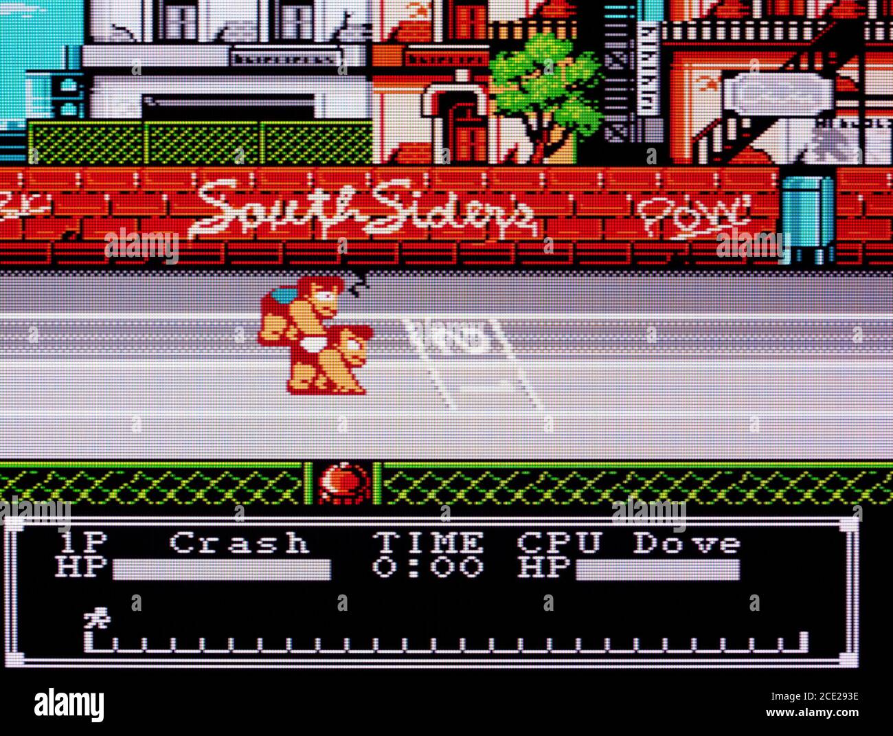 Crash n The Boys Street Challenge - Nintendo Entertainment System - NES Videogame - usage éditorial seulement Banque D'Images