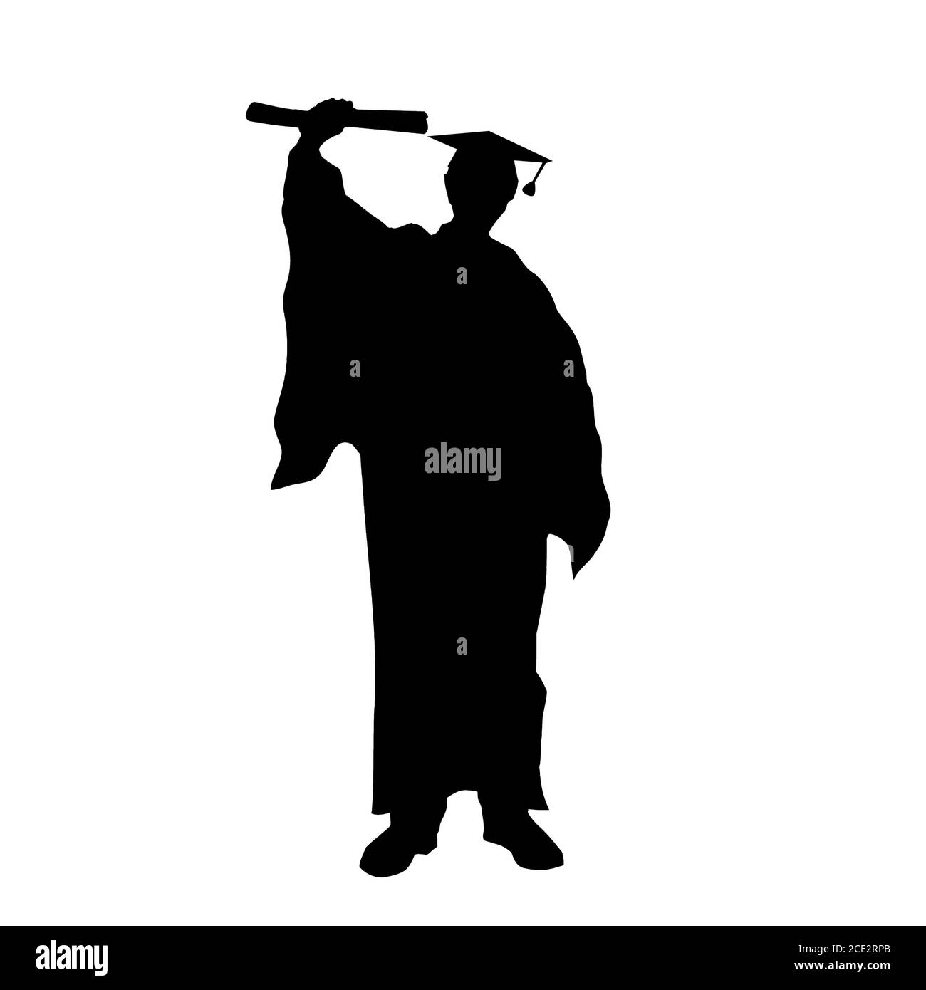 Célébration de la remise des diplômes étudiants universitaires antécédents Banque D'Images