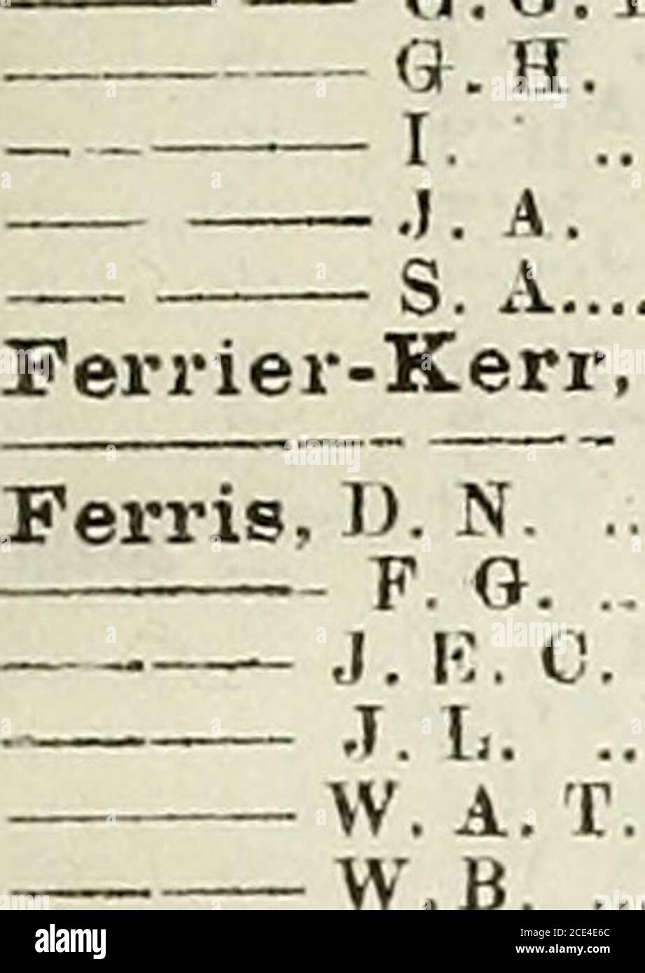 . Liste armée . U. Ferrier-Kerr, A. ... ...1370rf ,..182(W...2042...12426... 13444.. 933.1816/, 18!6f... 1544... 2319... IS-^-l... 535(2... IMS... 932u... 1343... 411... 228 i... 146... 830... 572... 540a ... 1265 Ferry, K. L. ... J. G. ... Fessenden, J. TI.acquisition. A. H. F. L. H. E. —J. PAR EXEMPLE M. C. Fethers, W. KFetherston, H. B.Fethstonhaug^h.A.E.II 780 .— H. H. .. 22i« . H. L. ISLVTO J. D. 1977« . PAR EXEMPLE .. 876« B.8.)!. N21 S. P. ... 1822i .. 2. o:... 2474..1316f(.. 24 4.^. 21142^-. 1732.13464.. 1778.. 1243.. 1778..2i:i2:!t..15480.. 384«.. 938 et l, p. 1016 peu, G T t Fewings, .1. H. Fewster. Banque D'Images