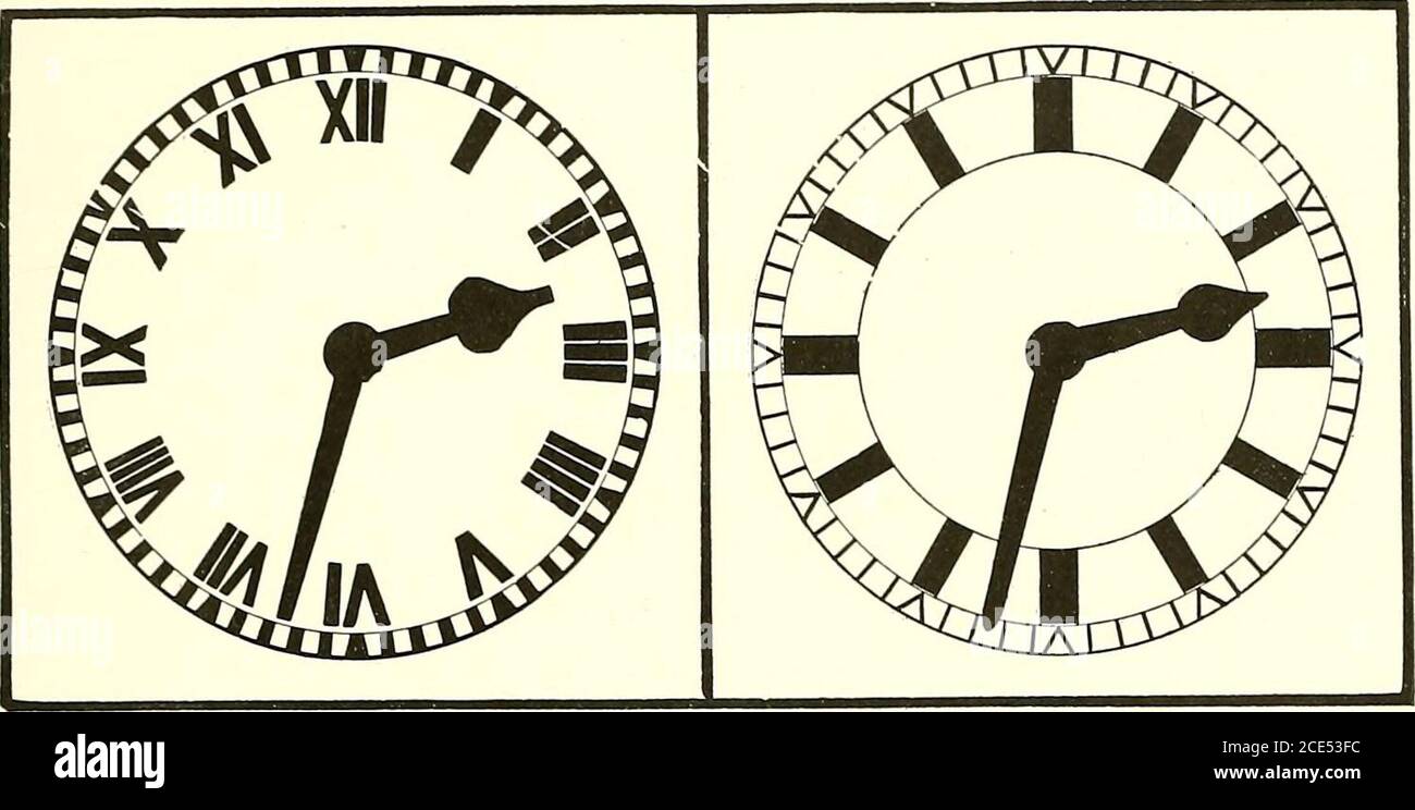. Temps et sa mesure . CHAPITRE IIIMODERN HORLOGES DeVicks horloge de 1 364.—l'évasion sur le bord d'origine.—l'ancre et les échappements de battement mort.—Remontoirclock.—le pendule.—^les palettes de bijoux.—l'horlogerie antique avec la première application du pendule.—les montres turques.—les conceptions correctes pour les cadrans d'horloge publique,—le travail d'art sur les montres oldwatches.—vingt-quatre heures.—le.—le vent syrien.—le vent.—le vent Méthode correcte de frappe des heures et des quarts.—conception pour le cadran de vingt-quatre heures et les mains.-—horloges curieuses.—inventions des anciens horlogers. CHAPITRE III Public Dial by Ja Dial of Philadelphia City Hall Clock horloges modernes Banque D'Images