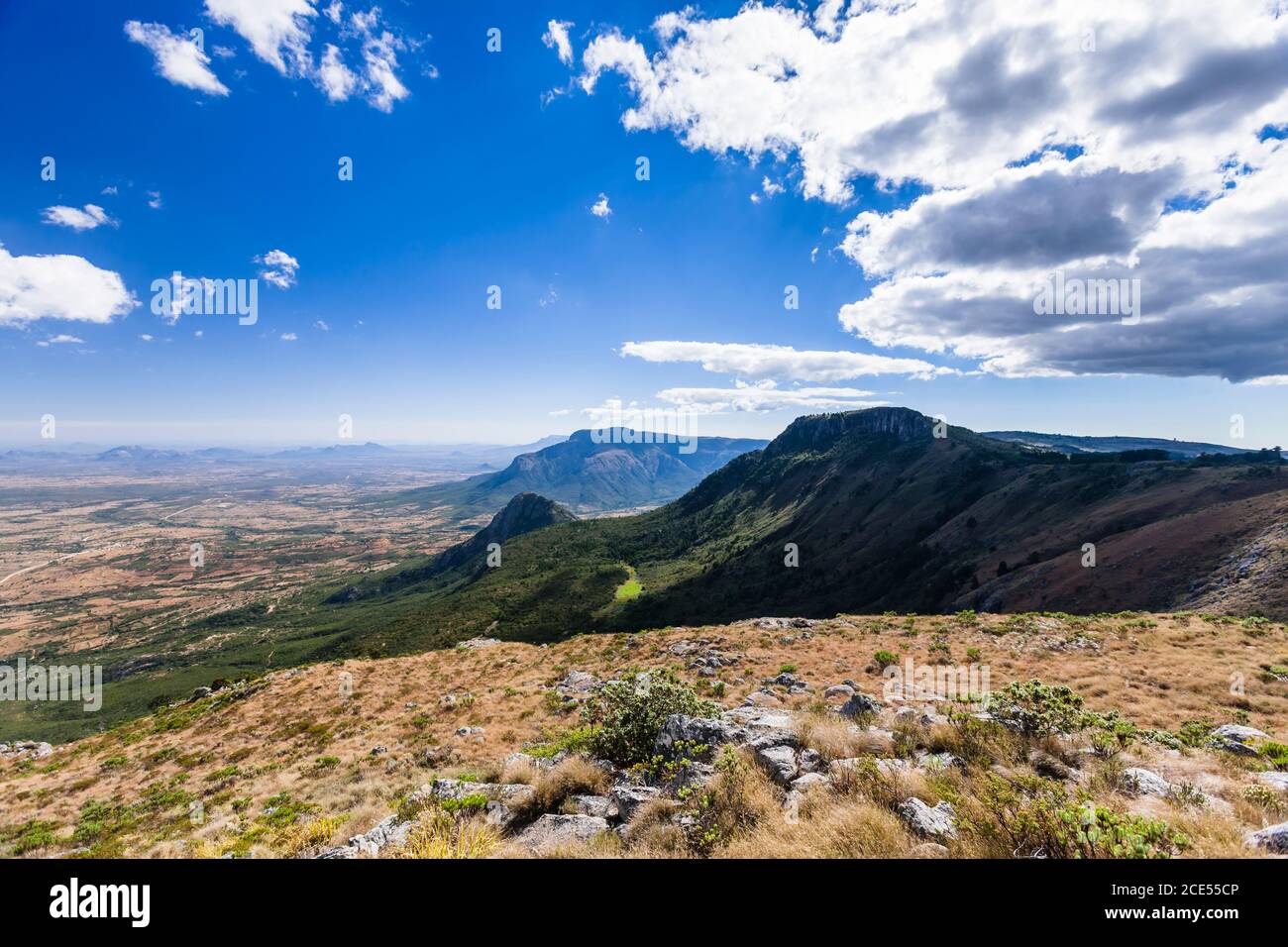 Parc national de Nyanga, vue de 'World's View', Nyanga, province de Manicaland, Zimbabwe, Afrique Banque D'Images