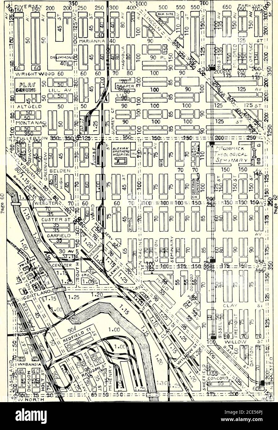 . Livre bleu de Chicago sur les valeurs des terres d'Olcott . JC UUUhU nnu^nninnmnnuinnlni i [gpiii 50 50 50 50 50 50 AV. ,• psr ?? ?? An o i 1 5 o IIS 4Cc: ?. Aussi: :1C0. =3 OE= 1 td ?. 12 a. — A 3So m page 69 OLCOTTS VALEURS FONCIÈRES LIVRE BLEU MÉMORANDUMS 61 page 52 4LP&gt;in^ffe 200 200;; 250 250 ml 400 700500 550 550V. ?B.fe 7C OLCOTTS VALEURS FONCIÈRES BLUE BOOK PROPRIÉTAIRES OU AGENTS Fonds d'assurance pour Chicago Real Estate jMortgages—Appartements—Affaires—Fabrication ou Propriétés résidentielles s'élève de 5,000 $ à 1,000,000 $ émission d'obligations industrielles dans des montants illimités. Peabody, Hennings & Co. Téléphone : Franklin 2040 Banque D'Images