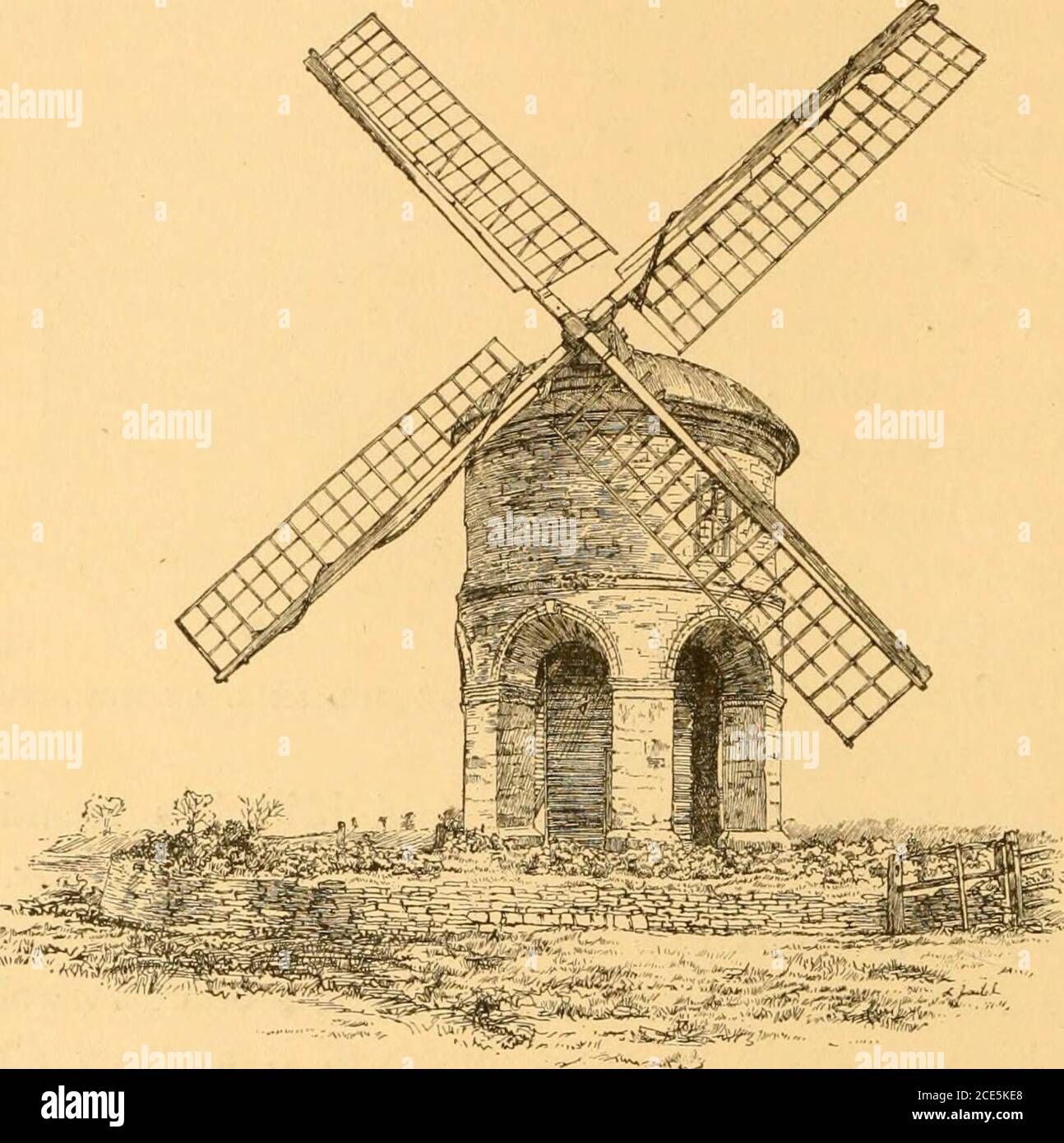 . Une plus grande histoire des États-Unis d'Amérique, jusqu'à la fin de l'administration du président Jackson . , Angleterre, la région même d'où le gouverneur Benoît Arnold est venu, qui, dans sa volonté, a fait en 1678, en a parlé comme mon moulin à pierre, et qui sans aucun doute copié sa structure de la construction de mémoire de son enfance. Un simple coup d'œil à deux photos récentes des deux bâtiments sera enoughto régler la question pour la plupart des lecteurs. Et de manière beaucoup similaire, l'origine norse revendiquée pour le rocher de Dighton a été mise de côté. Aussi longtemps que les hommes soient-lésés avec le Dr. Webb que nulle part partout o Banque D'Images