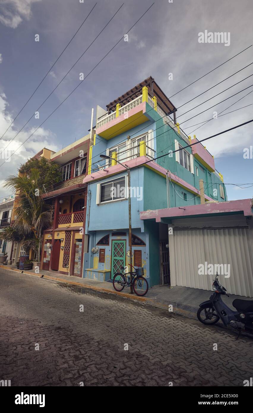 Isla Mujeres Street View # 3 Banque D'Images