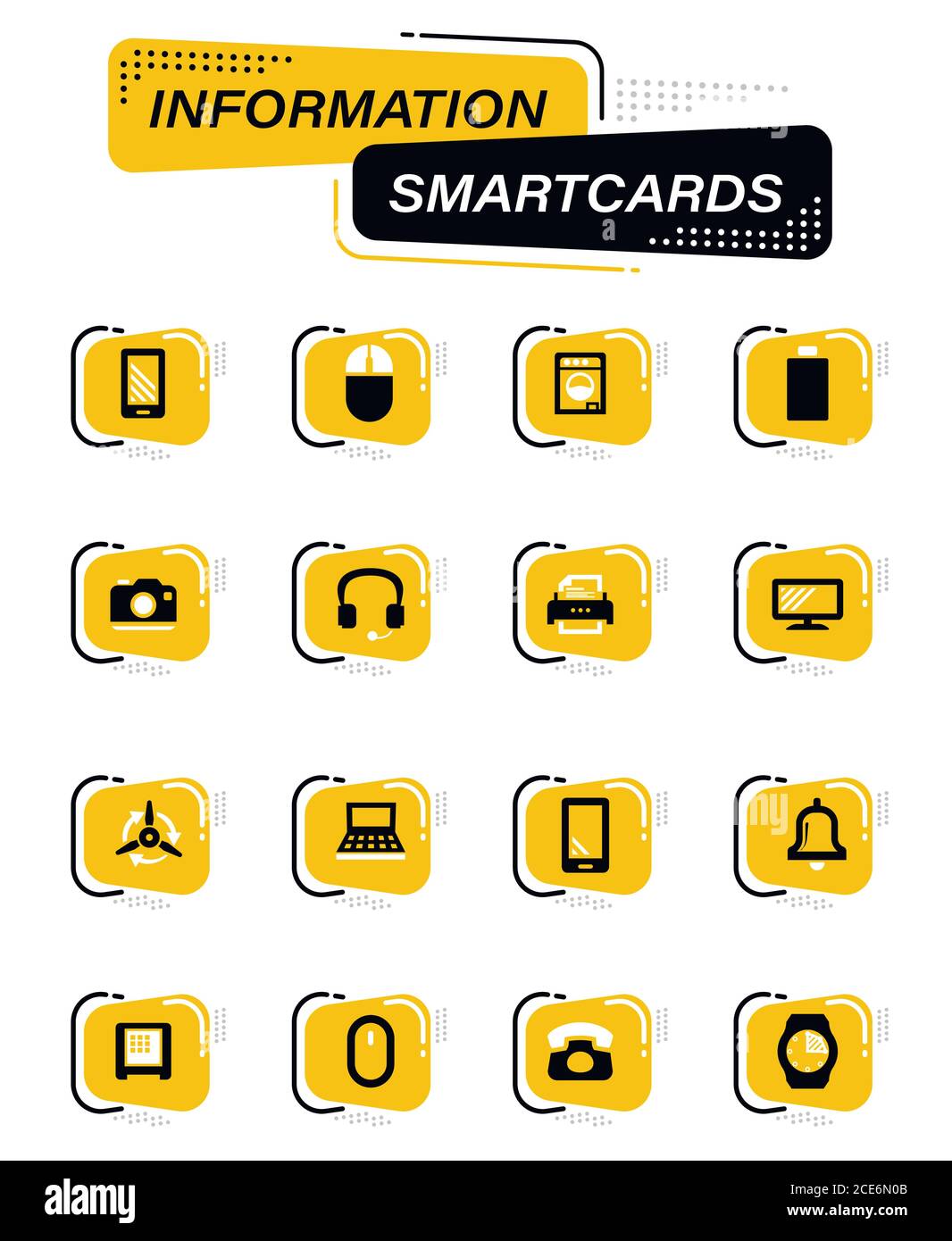 Home appliances icons set Illustration de Vecteur
