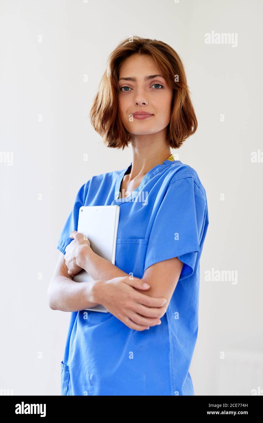Portrait of nurse Banque D'Images