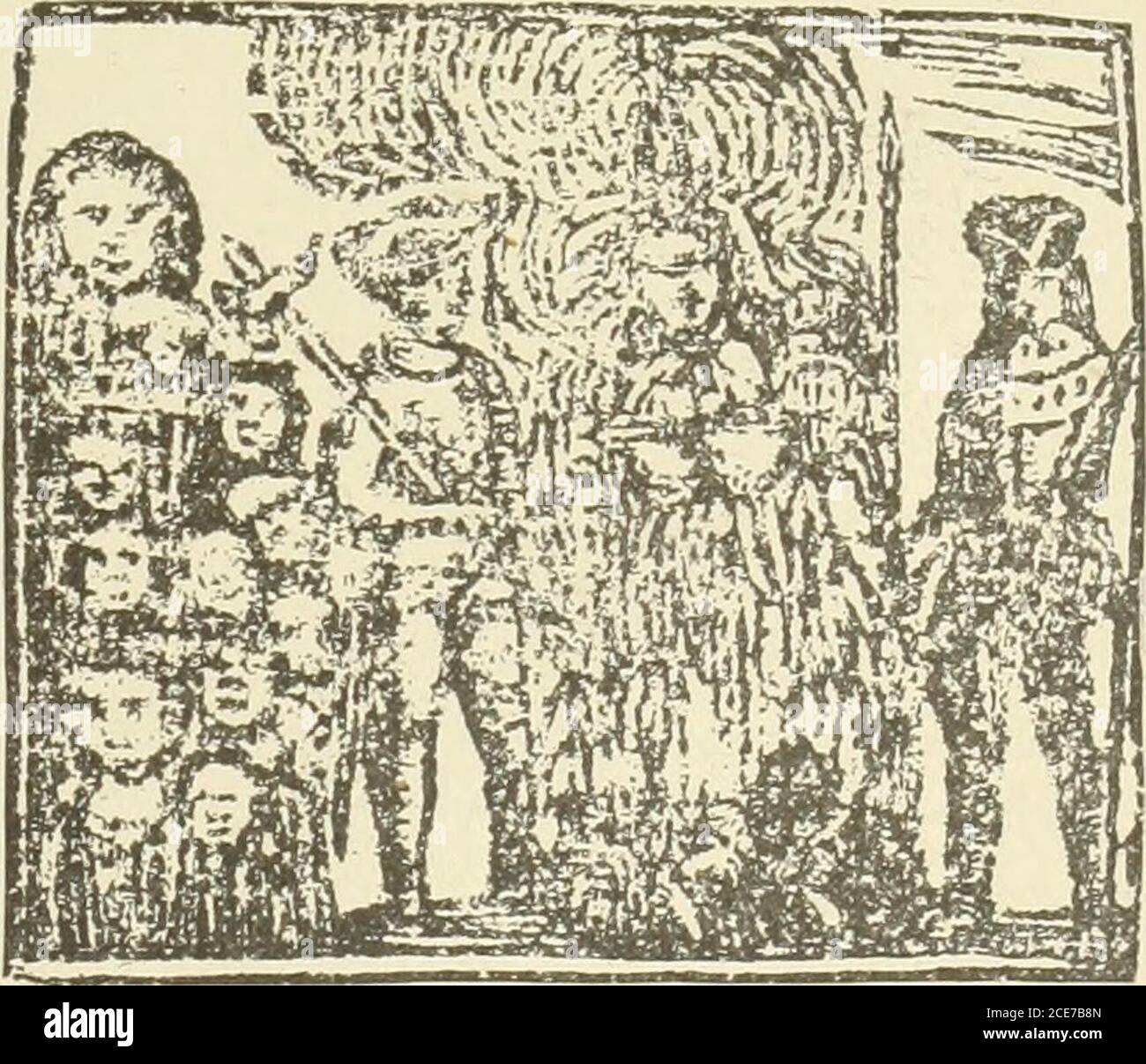 . Vues anciennes de la ville de l'est de Boston. À Adams Fall, nous avons tous fini. Le ciel à trouver, l'esprit de la Bible. Christ crucifyd, pour pécheurs dyd. TheDeluge nndLa Terre autour. Elijah hid, par Ravens nourri. Le jugement madeFelix peur.. M. John Rogers, Miniflcr 0/ theGofpel à Londres, était le fieur de pneus Mar-tyr m Queen Marys Reign, smd était Burntat Smithfirld. 54e février. 1554. HisWifs avec neuf enfants de la petite enfance, ar.d oneat son Bveatf. Suivant mm ro le. Pieu;avec qui il n'était pas et gt;nthe lead daun;ed, bin avec voundetX,U Pan--encided ecu rage oufn* fur the GOF;cof J&lt;f«sChriii. D'abord Banque D'Images