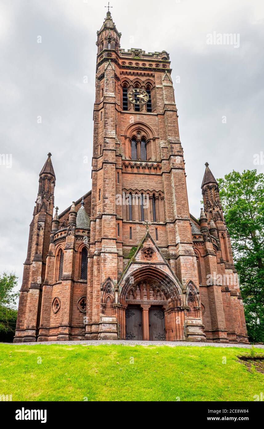 Église d'Écosse de St. Andrews, dans la High Street de Moffat Dumfries & Galloway, Écosse, Royaume-Uni Banque D'Images