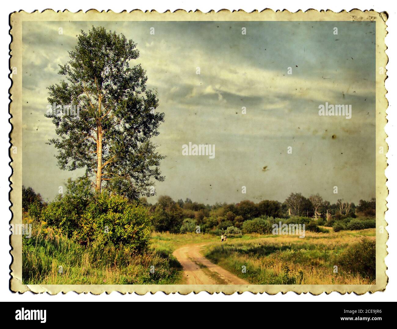 Photographie de vieillissement Banque D'Images