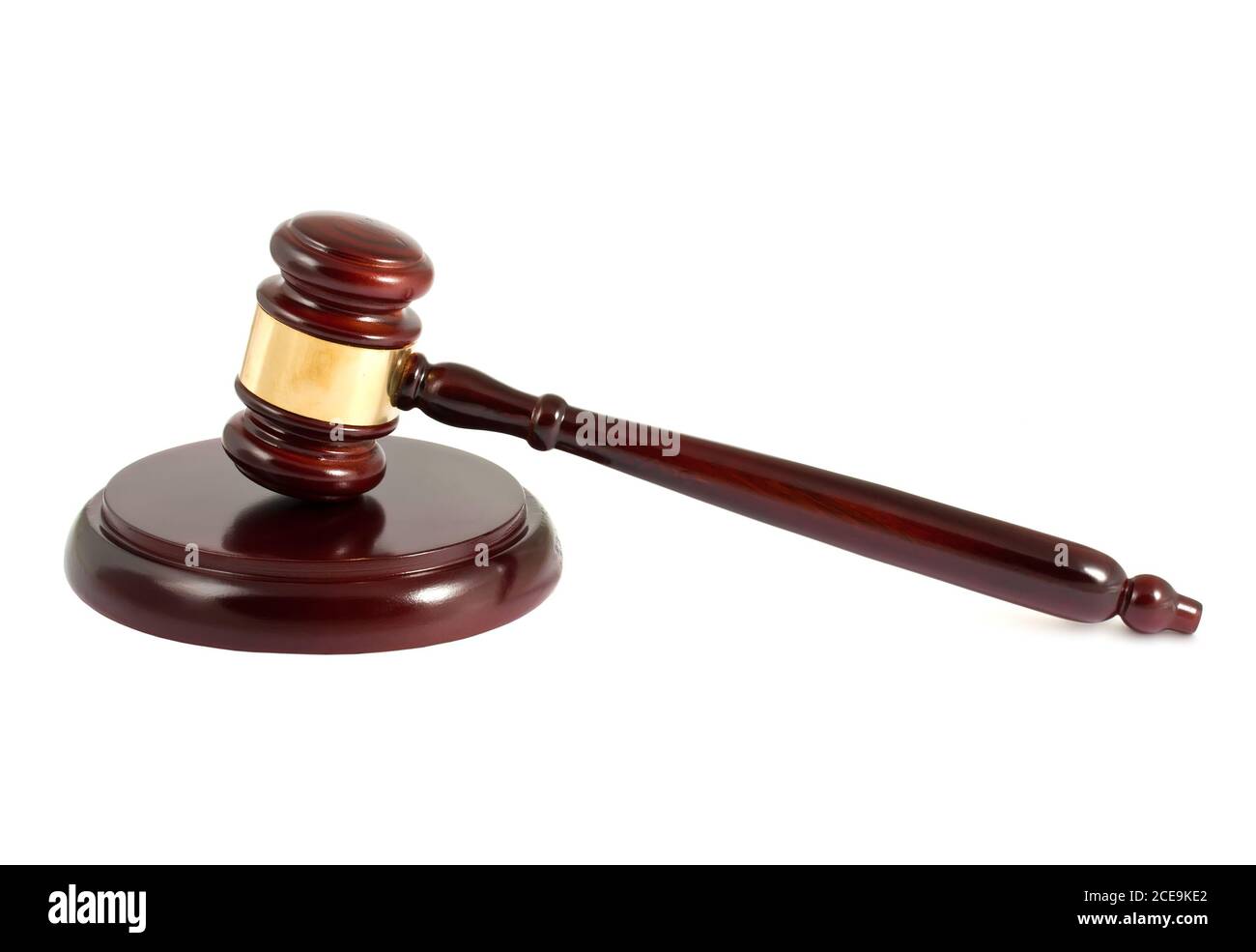 Marteau en bois Banque D'Images