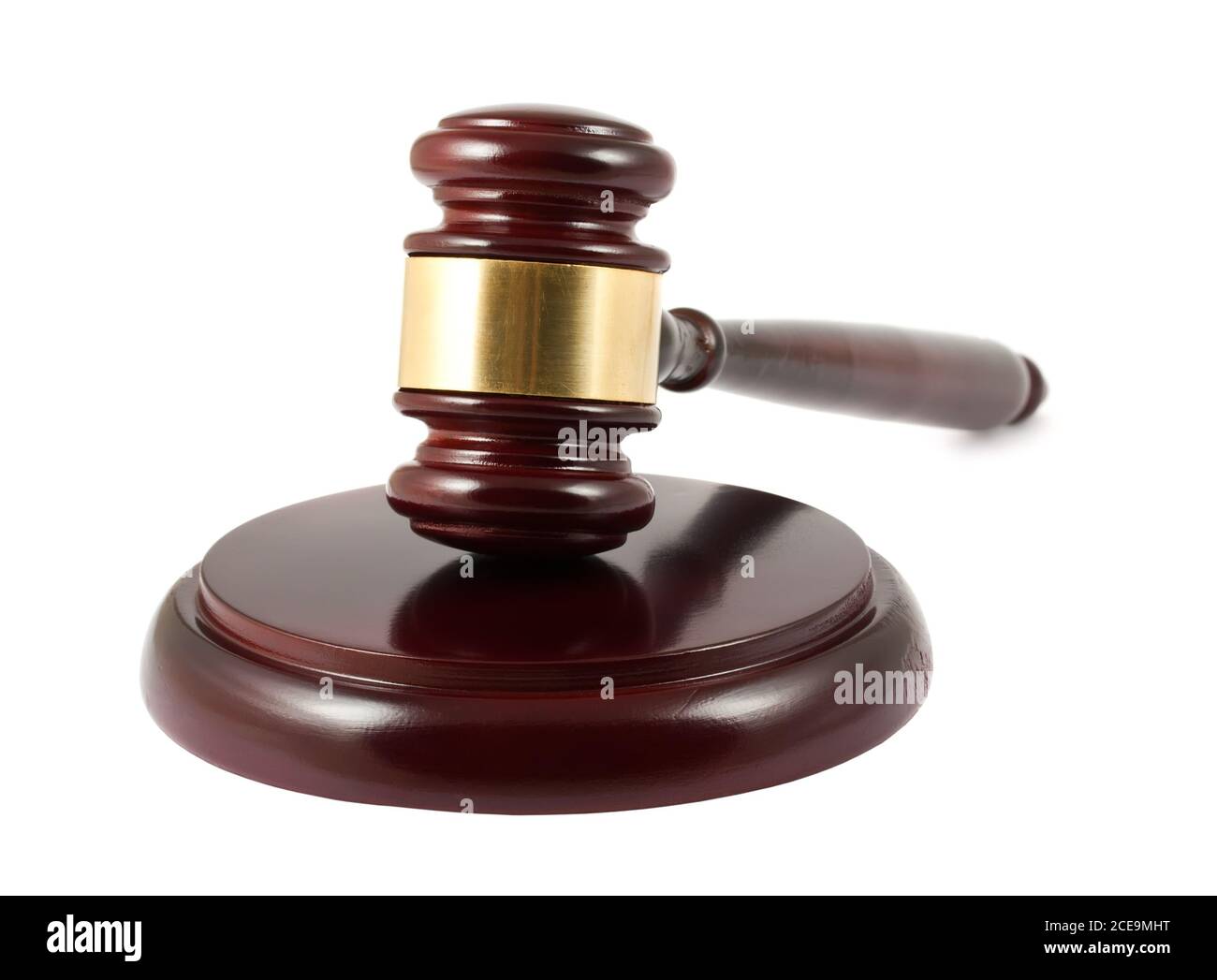 Marteau en bois Banque D'Images