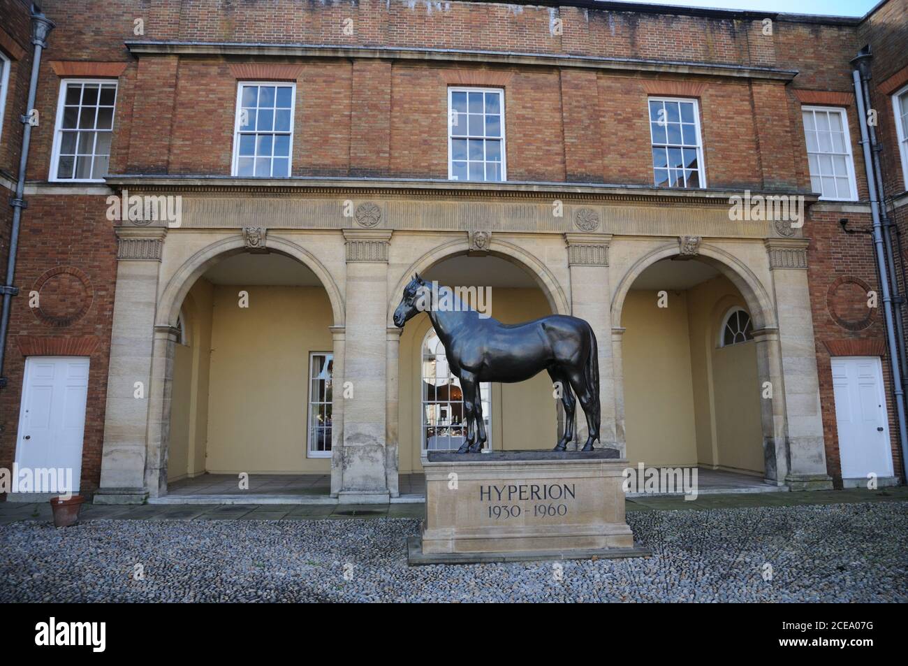 Chambres Jockey Club, Newmarket, Suffolk Banque D'Images