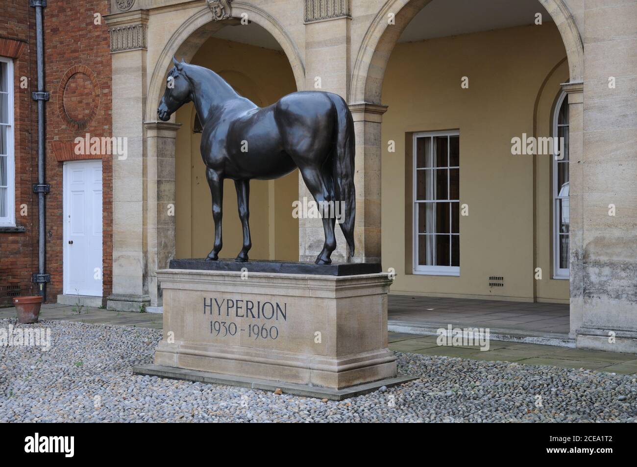 Statue « Hyperion », Newmarket, Suffolk Banque D'Images