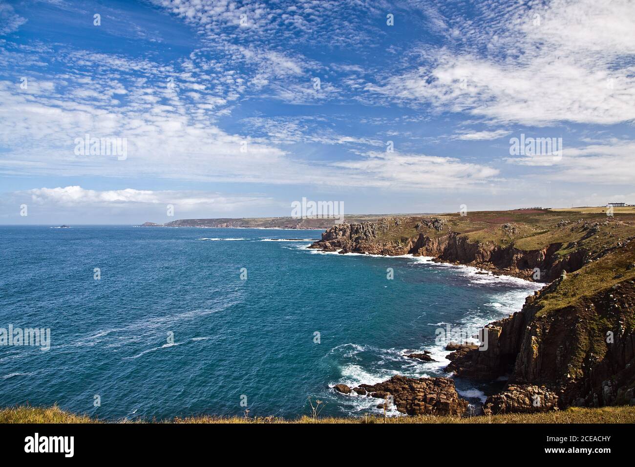 Cape Cornwall, Royaume-Uni Banque D'Images