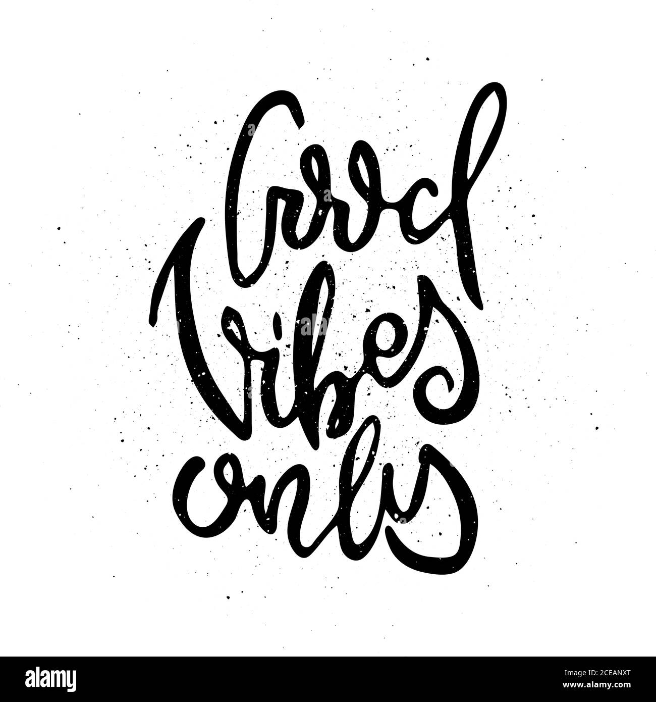 Bonnes ampoules uniquement. Expression de motivation vectorielle. Lettrage orné dessiné à la main. Imprimé caniche dessiné à la main Illustration de Vecteur