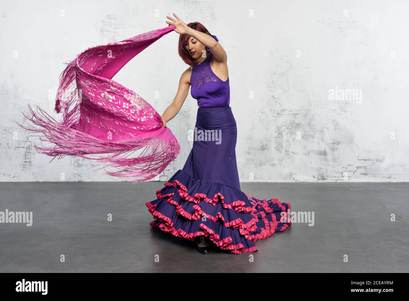 Danseuse De Flamenco En Action Avec Le Costume De Danse Espagnol Typique Vitesse Et Mouvement Eleves Photo Stock Alamy Danseuse De Flamenco En Action Avec Le Costume De Danse Espagnol Typique Vitesse Et Mouvement Eleves Photo Stock Alamy