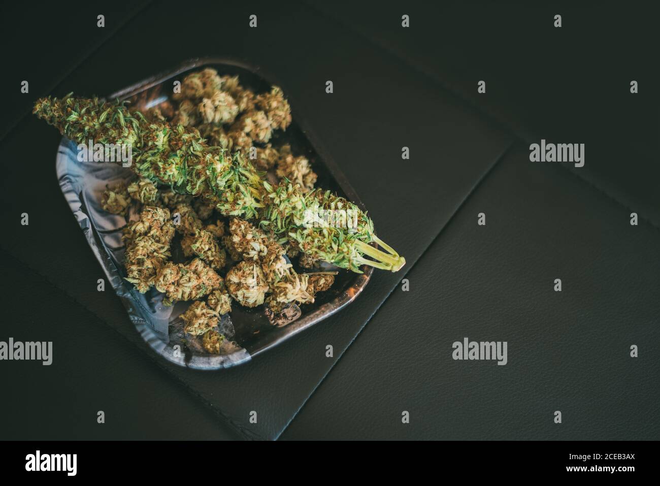 Marijuana ou plante de cannabis Banque D'Images