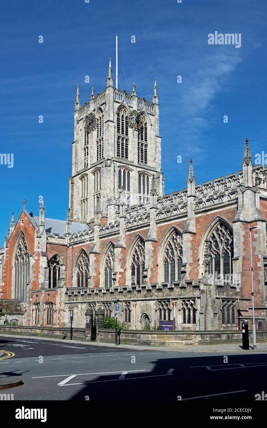 Église de la Sainte-Trinité à Hull, Humberside, East Yorkshire, Angleterre Royaume-Uni Banque D'Images