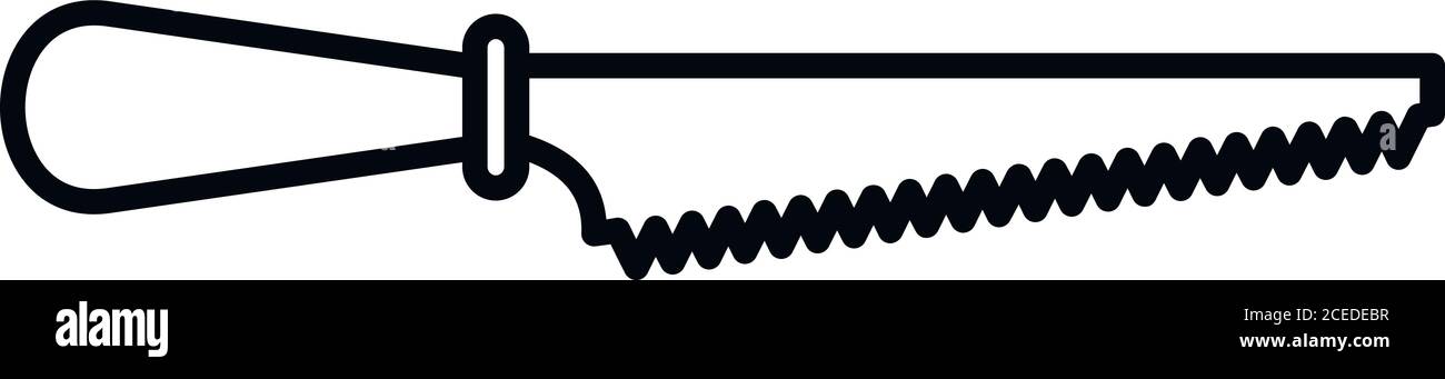 Icône en forme de trou de serrure. Icône vectorielle en forme de trou de serrure pour la conception de sites Web isolée sur fond blanc Illustration de Vecteur