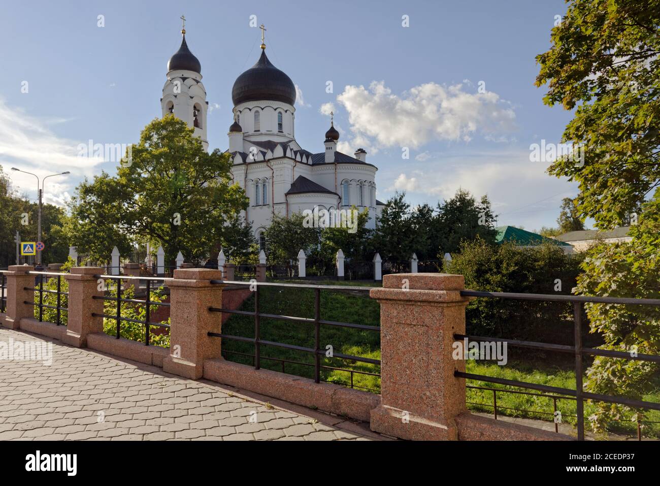 Cathédrale de l'Archange Michel à Lomonosov (ancienne Oranienbaum), Russie Banque D'Images