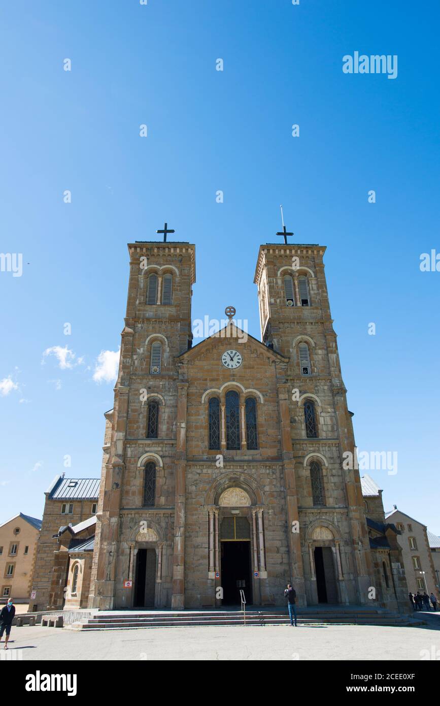 Notre Dame de la Salette, France Banque D'Images