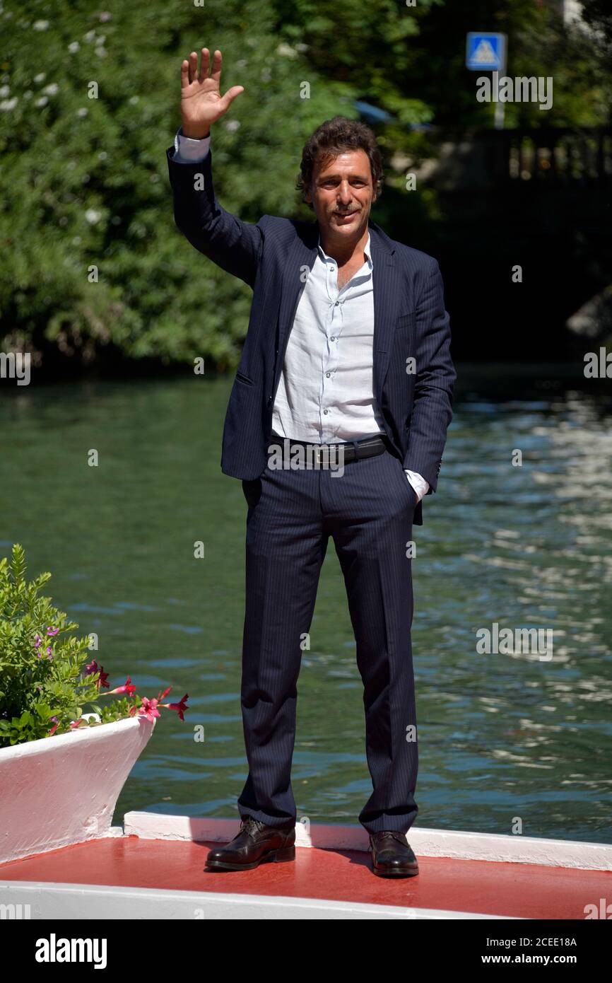 77e Festival du film de Venise 2020, arrivées. Photo : Adriano Giannini Banque D'Images