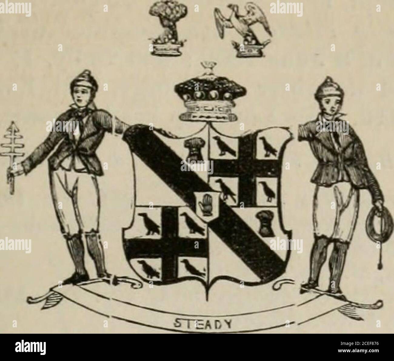 . Le peerage de l'Empire britannique tel qu'il existe actuellement : arrangé et imprimé à partir des communications personnelles de la noblesse. eage, aumônier en ordinaryà la Reine. 5 Louisa, d. Décembre 1822; ayant M. 22 janvier. 1822, Ambrose St.-Martin, CountDAiglie, ambassadeur sarde. 2 l'honorable amiral Vlilliam-Clement, b. 27mai 1753, d. Septembre 1794; ayant M. 2 août 1789, Marie, fille cadette de HenryBrouncker, Esq., de l'île de Saint-Chris-topher, par qui, qui d. 6 octobre 1813, (havingre-M. William strode, Esq., de Northaw, Co.Herts.) il avait la question : 1 Rév. William. 2 Marie. 3 keV. Heneage. 4 Charlotte-Lo Banque D'Images