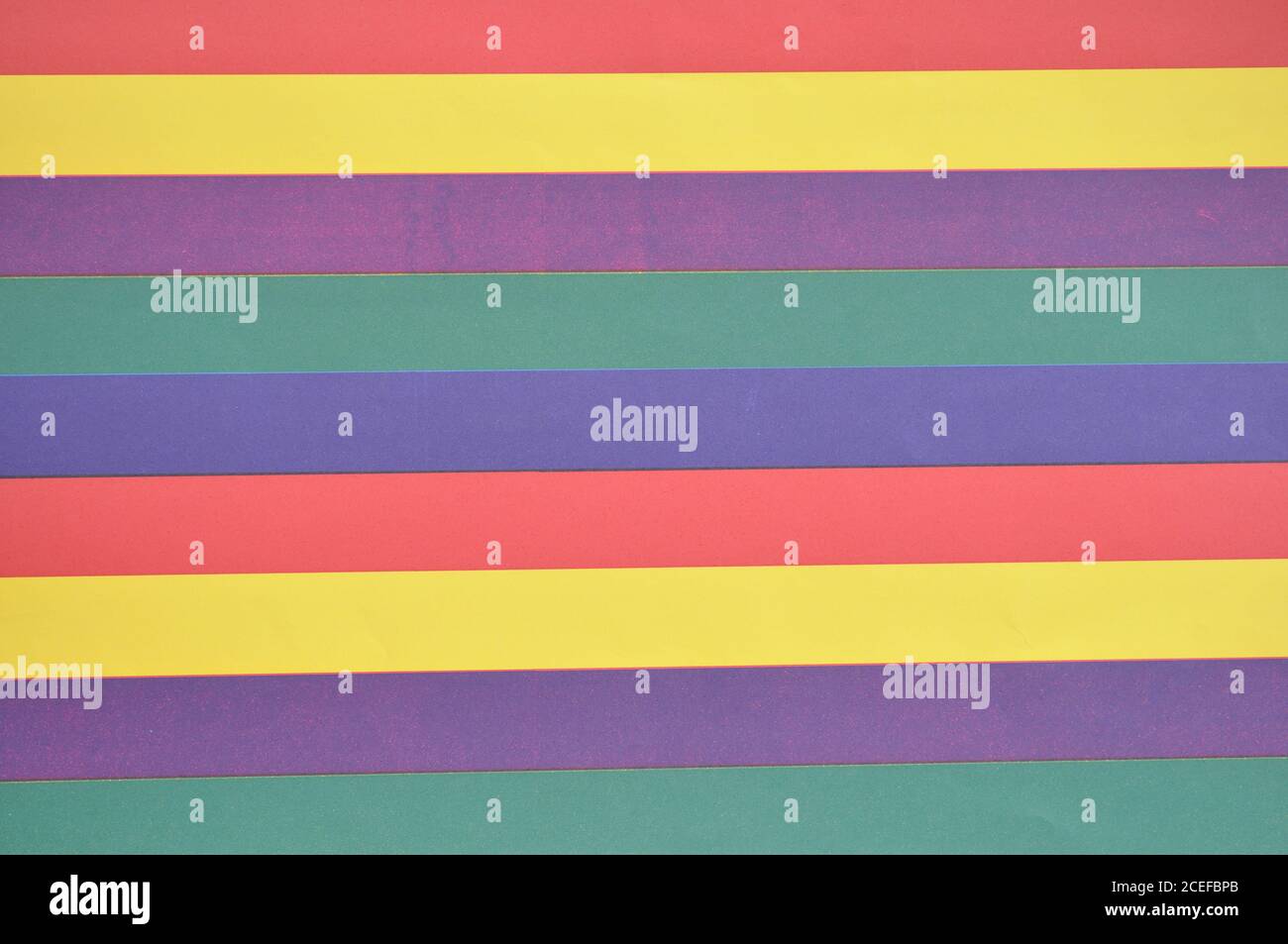 Carton multicolore, multicolore, horizontal, style de texture, palette de couleurs, Scène arrière-plan, résumé, macro photo, Brésil, Amérique du Sud Banque D'Images