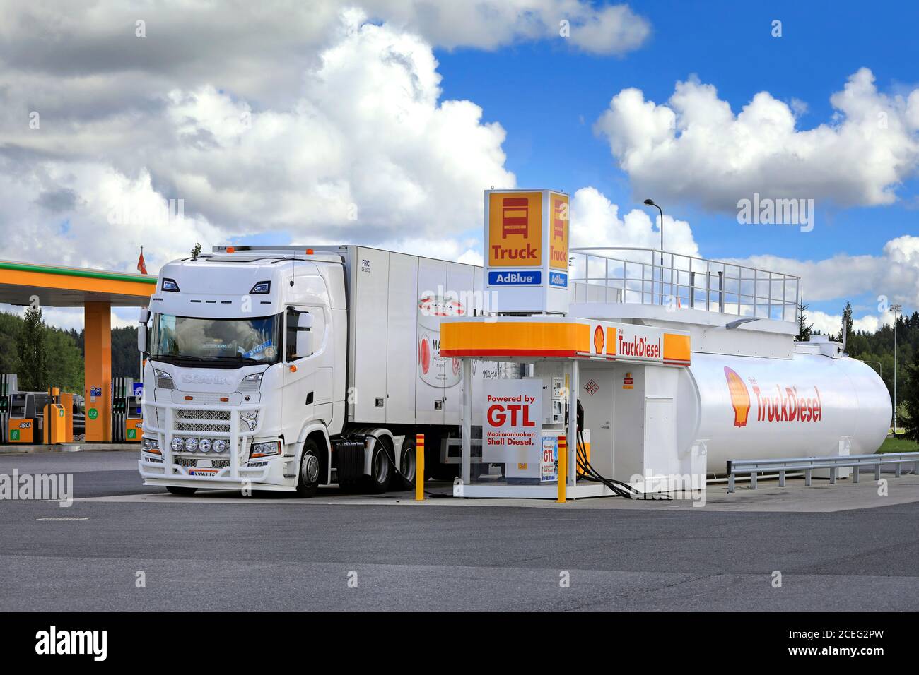 Camion shell Banque de photographies et d’images à haute résolution - Alamy
