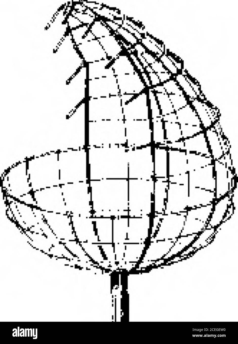 . Scientific American Volume 91 Numéro 16 (octobre 1904). Bar, fixé sur les côtés du bâtiment. Afin de fournir l'accès à l'échelle de toutes les parties du bâtiment deux rails parallèles sont montés entre le niveau de fenêtres, de sorte qu'une personne marchant sur le rail inférieur, et en utilisant le haut comme un rail de main, peut facilement se rendre à l'échelle. Ces rambardes sont maintenues dans des douilles attachées au bâtiment, et peuvent être facilement appliquées ou retirées au besoin. Fuuit PiCKKis.—UN simple vice pour cueillir des fruits, qui vient d'être inventé, illustré dans la gravure d'accompagnement. Il c Banque D'Images