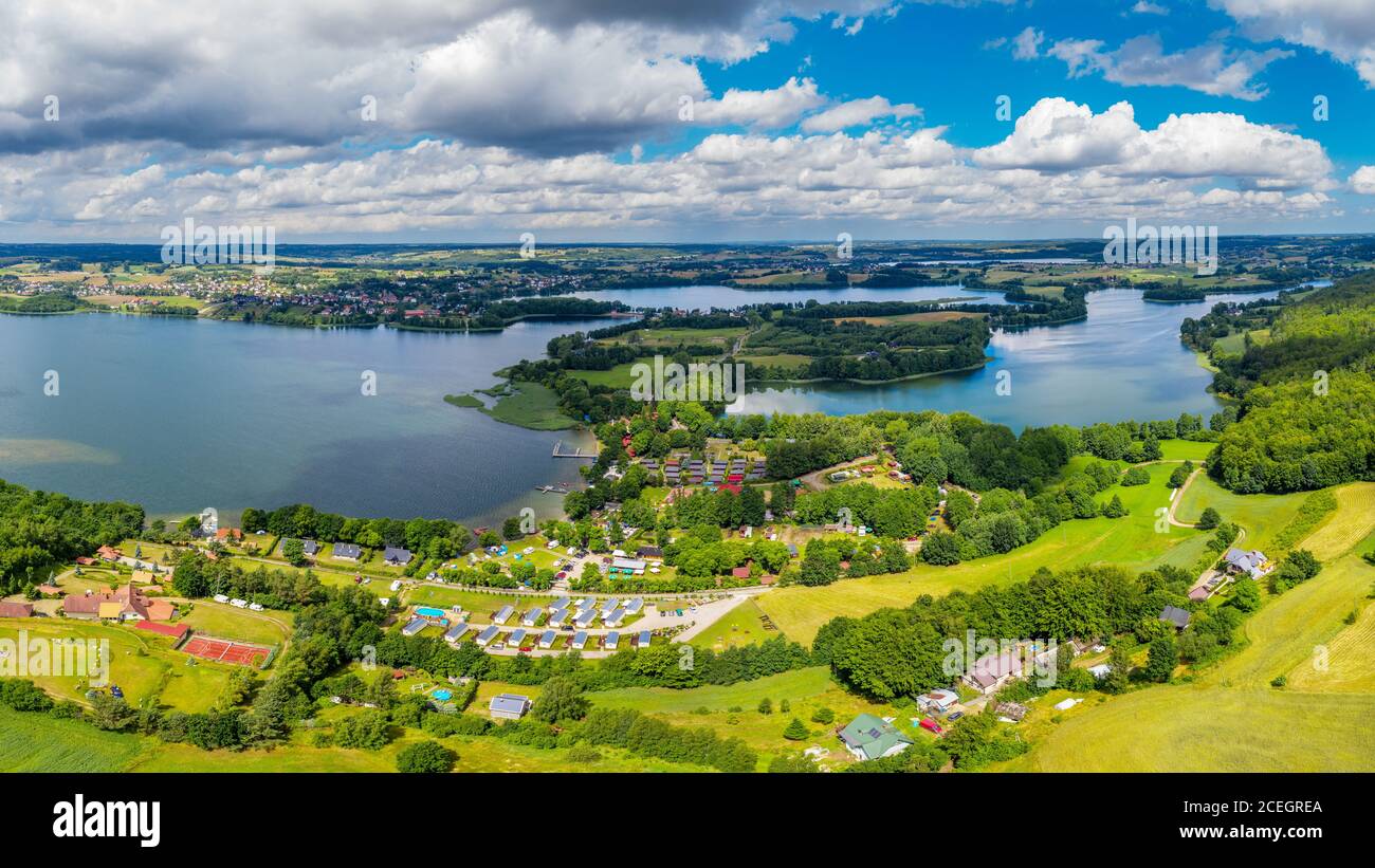 Lac Kashubia-Kłodno Banque D'Images