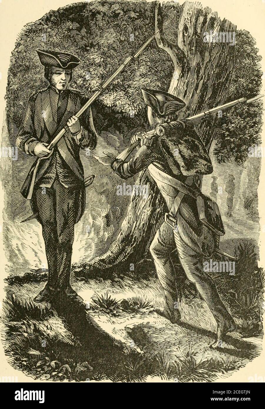 Les Feux De Camp De La Revolution Ou La Guerre D Independance Ravir Leurs Sens Dans L Oubli Le Feu De Camp A Long Island La Nuit S Etait Installee Autour Des Plaines