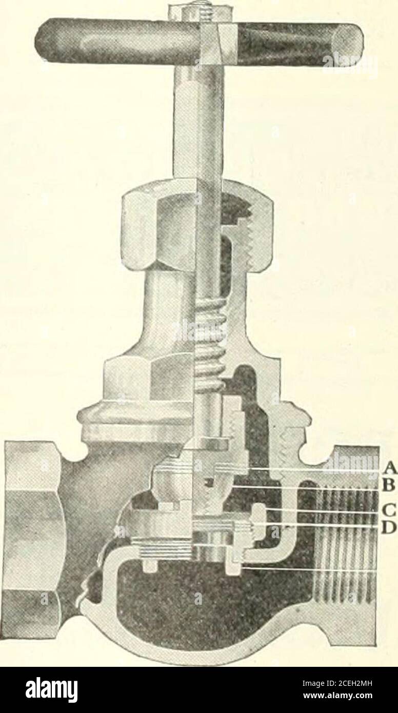 . Génie ferroviaire et de locomotive. Levier con-verts mouvement vertical alternatif mouvement intéroculaire. La partie principale de la machine est un énorme disque qui tourne dans un plan vertical. La puissance est appliquée à travers l'axe du disque, et lorsque la vitesse de l'arbre d'entraînement est plus lente, la périphérie de l'appareil s'enorlant à grande vitesse. Le travail est donné à cette périphérie. Les morceaux de l'acier de haddeststeel sont par simple impact réduit à toutes les formes les désirs de l'opérateur habile. Qu'est-ce que cette machine, quel que soit le chemin ? A exigé Tom Briggs. Oh, c'est un nouveau grindstone, RepliedJames, et un silence tha Banque D'Images