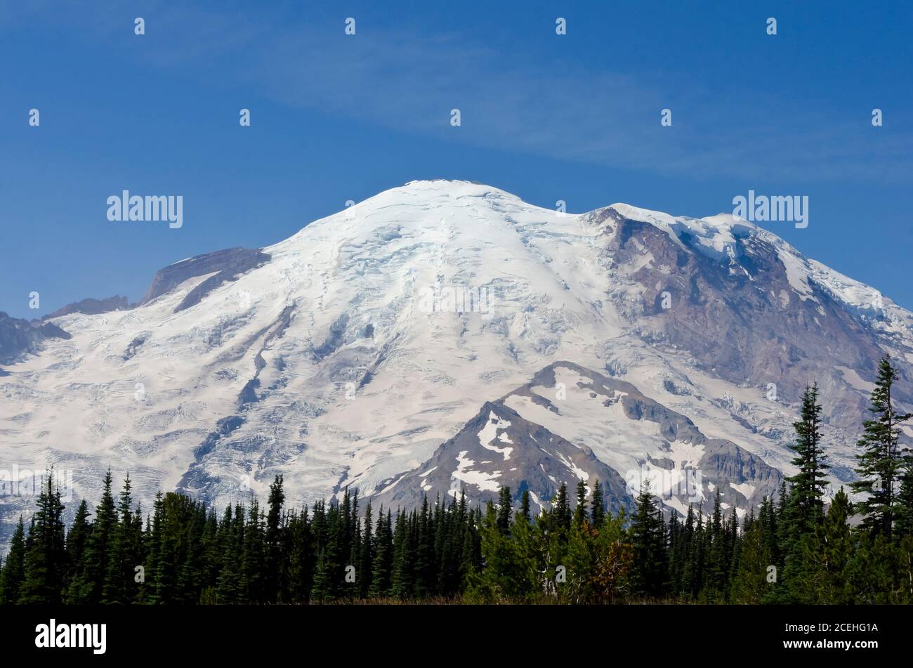 Parc national du Mont Rainier, Washington, États-Unis Banque D'Images