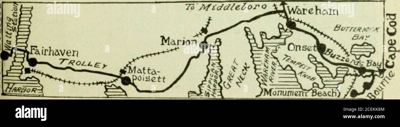 . Voyages en tramway à travers la Nouvelle-Angleterre ... .^Q^ 76 voyages en tramway à travers la Nouvelle-Angleterre Banque D'Images