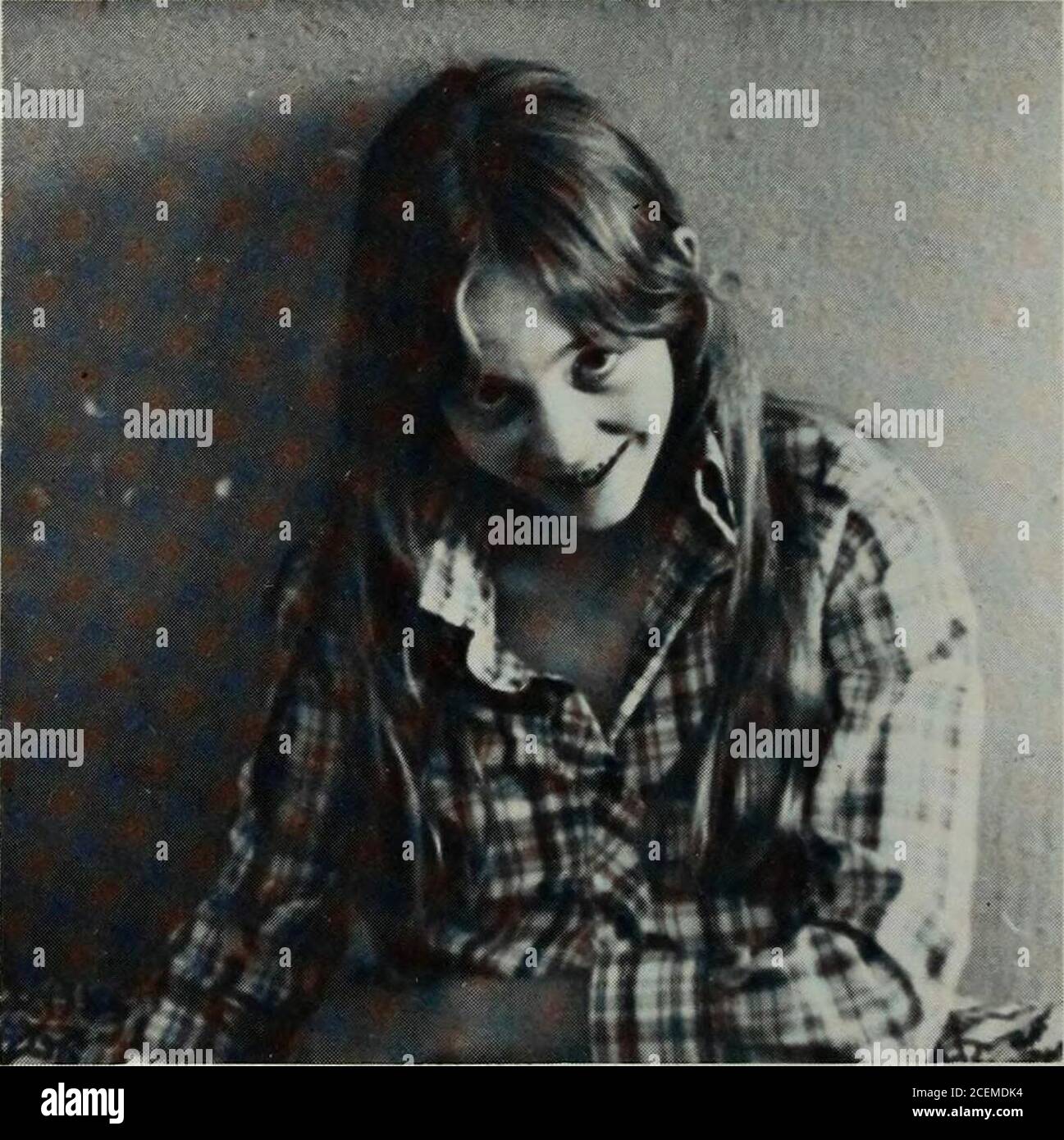 . U et I. au moins ses yeux arent croisés. Amy Molnar se ressemble. Banque D'Images