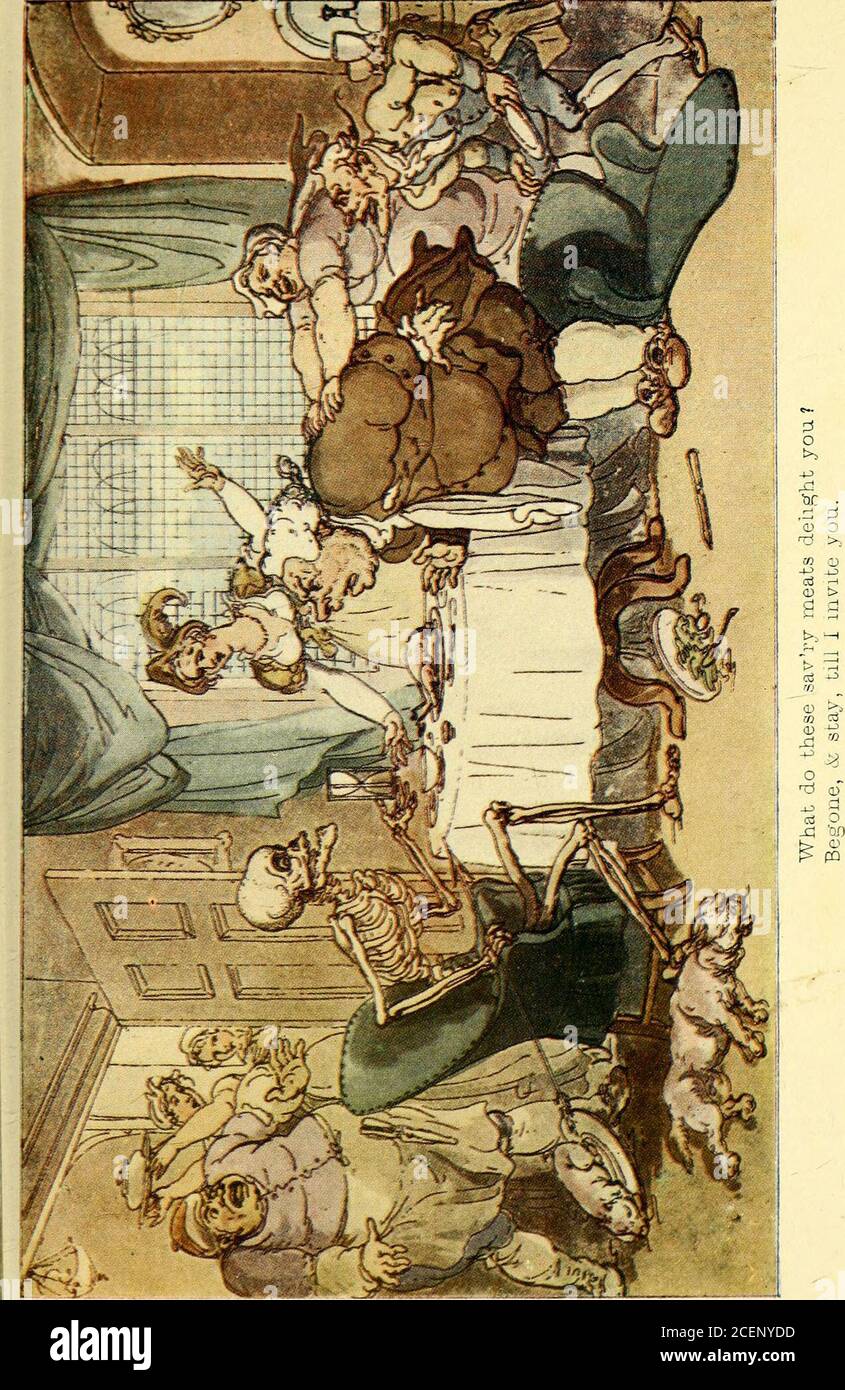 De Quel Mot Anglais Morrow Est Il Proche La danse anglaise de la mort, des dessins de Thomas Rowlandson;. l de destin. Adieu, (il cria) mon cher cher cher!— 1 comme je ne vous vois plus ici, à mon