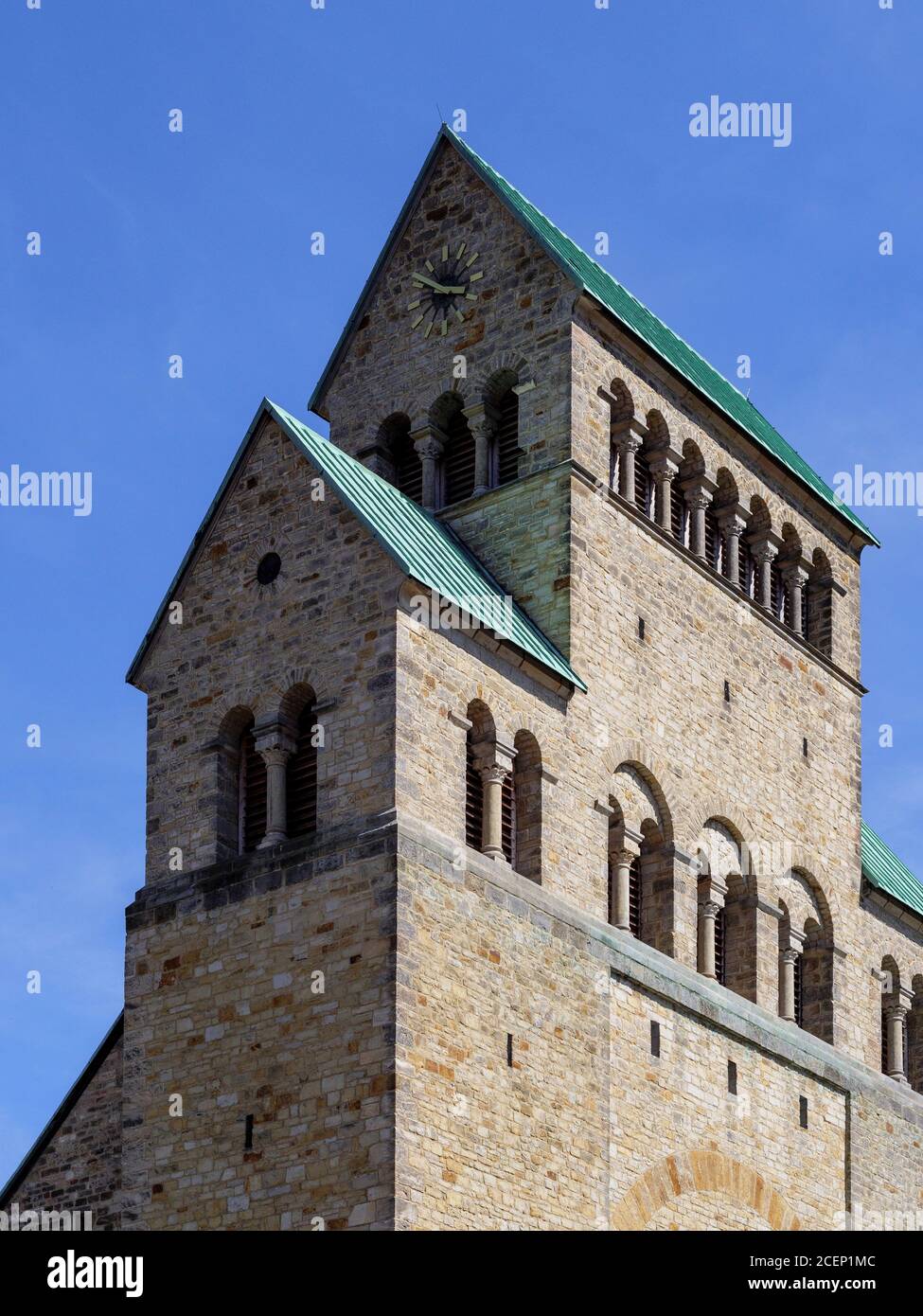 Mariendom, Hildesheim, Niedersachsen, Deutschland, Europa, UNESCO Weltkulturerbe Cathédrale Saint-Mary Hildesheim, Basse-Saxe, Allemagne, Europe, UNES Banque D'Images