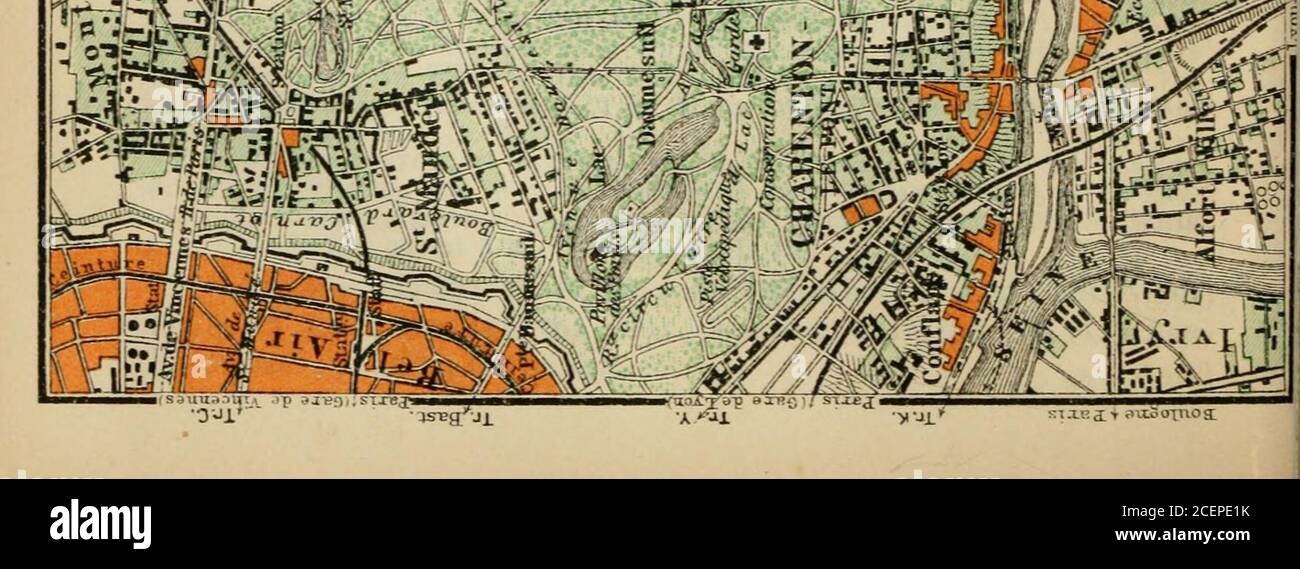 . Paris et environs avec des itinéraires de Londres à Paris ; manuel pour les voyageurs. K4 .. 15. VINCENNES. 303 III VINCENNES. CAFiiS-RESTANTS. — Qafi de la paix^ cours Marigny, près du terminus du tramway, dej. 2V2, D. 3 fr. ; Continental. Rue de Paris, 30, avec un petit jardin, sous le château, charges similaires (aussi lits) ; Frangait^ devant le château ; CAF^-Restaurant de la porte Javne, dans le bois, p. 804. Tramwats. 1. À Paris, voir p. 301. 2. De l'IHE cours de Marignyto Nogent-sur-Marne (Pont de Mulhouse; in ^ji h, 50 ou 33 c. p. 306), VilleEvrard (p. 305), Bry-sur-Marne (p. 306), an Banque D'Images . Paris et environs avec des itinéraires de Londres à Paris ; manuel pour les voyageurs. K4 .. 15. VINCENNES. 303 III VINCENNES. CAFiiS-RESTANTS. — Qafi de la paix^ cours Marigny, près du terminus du tramway, dej. 2V2, D. 3 fr. ; Continental. Rue de Paris, 30, avec un petit jardin, sous le château, charges similaires (aussi lits) ; Frangait^ devant le château ; CAF^-Restaurant de la porte Javne, dans le bois, p. 804. Tramwats. 1. À Paris, voir p. 301. 2. De l'IHE cours de Marignyto Nogent-sur-Marne (Pont de Mulhouse; in ^ji h, 50 ou 33 c. p. 306), VilleEvrard (p. 305), Bry-sur-Marne (p. 306), an Banque D'Images