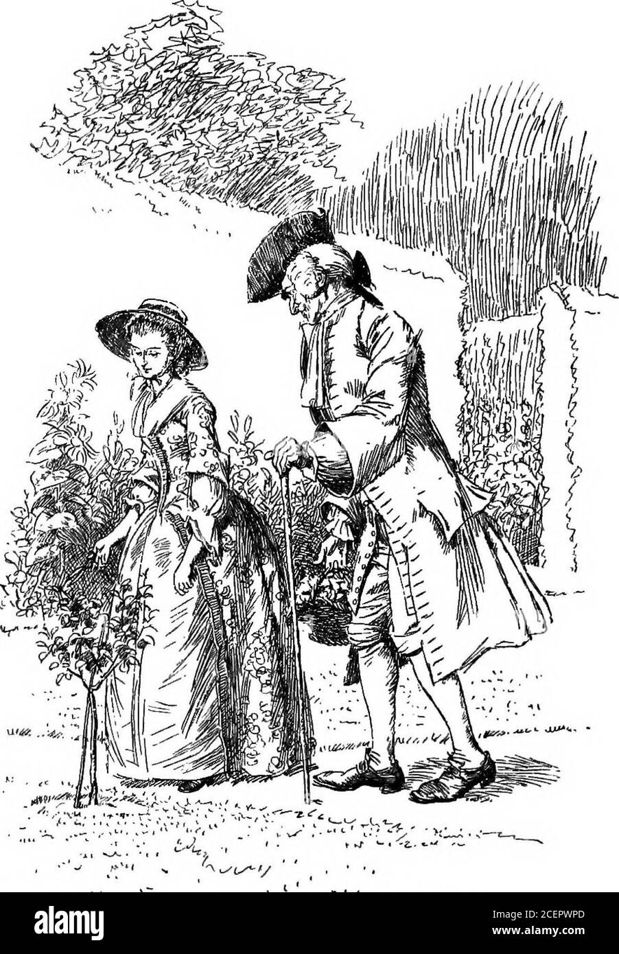 . La ballade de beau Brocade, et d'autres poèmes du XVIIIème siècle. SifTrv/ les bienfaiteurs toujours déclareHe a laissé le greffier un coude-président, et 12 Pence par an à PrepareA Noël Posset. Un monsieur de la vieille école. 33 lie doucement, Loisirs ! Sans doute vous, avec trop serein une conscience drewOur souffle facile, et a grevé par le plus grave problème; mais nous, à qui notre âge autorisésScarce espace pour essuyer nos sourcils fatigués.regarder vers le bas sur votre maison étroite. Vieil ami, et vous manquez ! UN GENTLEWOMAN DE LA VIEILLE ÉCOLE. Banque D'Images