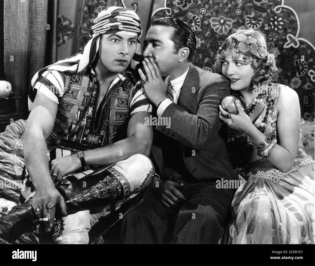 Photo Rudolf Valentino Le Fils Du Cheikh 1926 - Original Vintage, 8x10 Pouces, Noire & Blanc