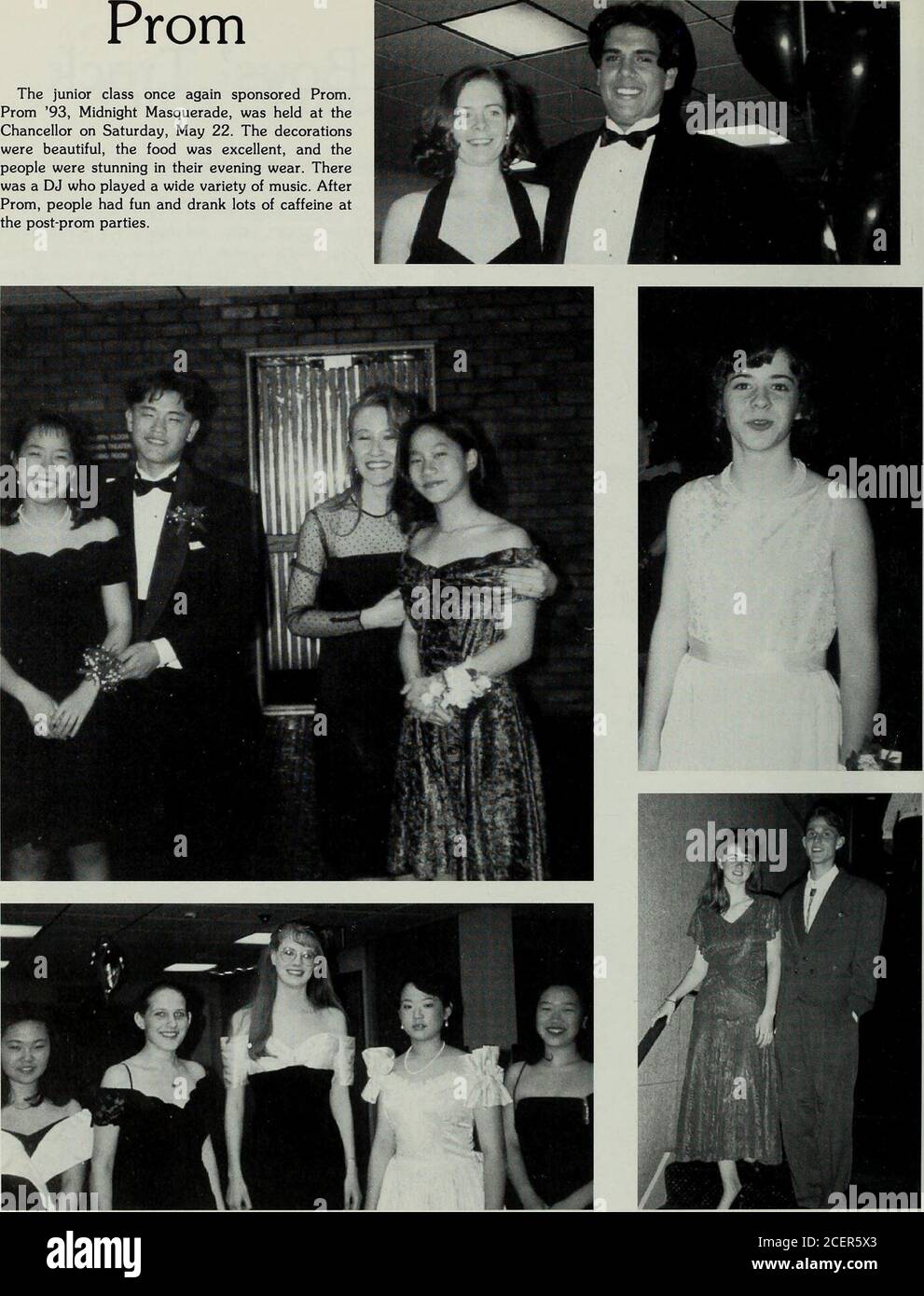 . U et I. 149 Prom la classe junior a de nouveau parrainé Prom.Prom 93, Midnight Mascarade, a eu lieu au chancelier le samedi 22 mai. La décoration était magnifique, la cuisine excellente et les gens étaient fantastiques dans leur tenue du soir. Therewa est un DJ qui a joué une grande variété de musique. AfterProm, les gens avaient du plaisir et buvaient beaucoup de caféine aux fêtes post-bal.. 150 la Madwoman de Chaillot Banque D'Images