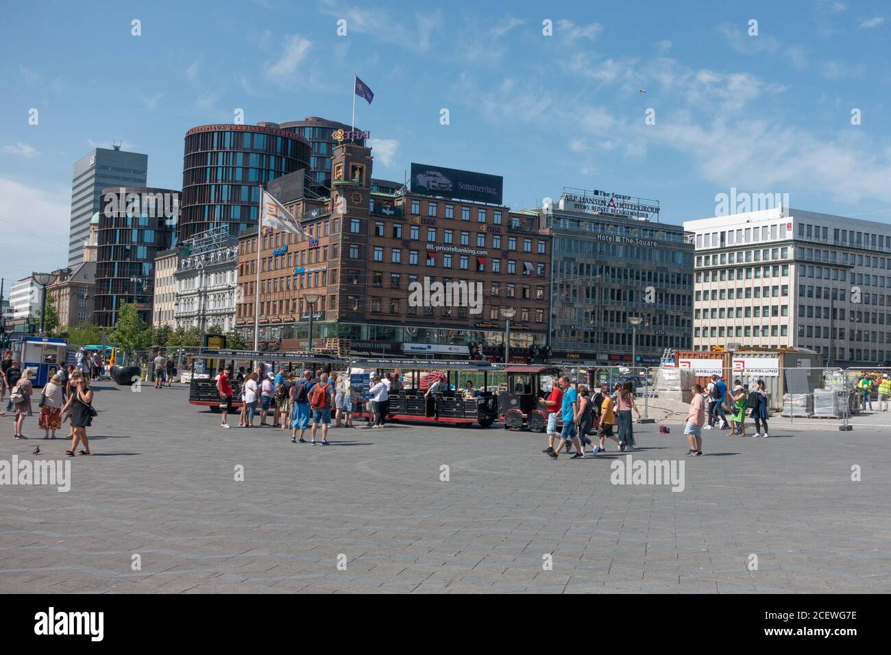 Place de l'hôtel de ville à Copenhague 2019 Banque D'Images