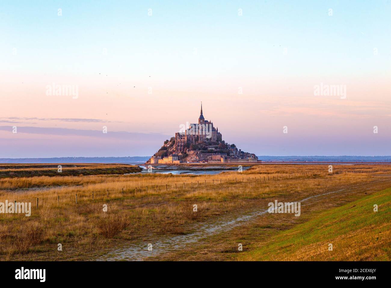 Vue Sur Mont Saint Michel Banque d'image et photos - Alamy